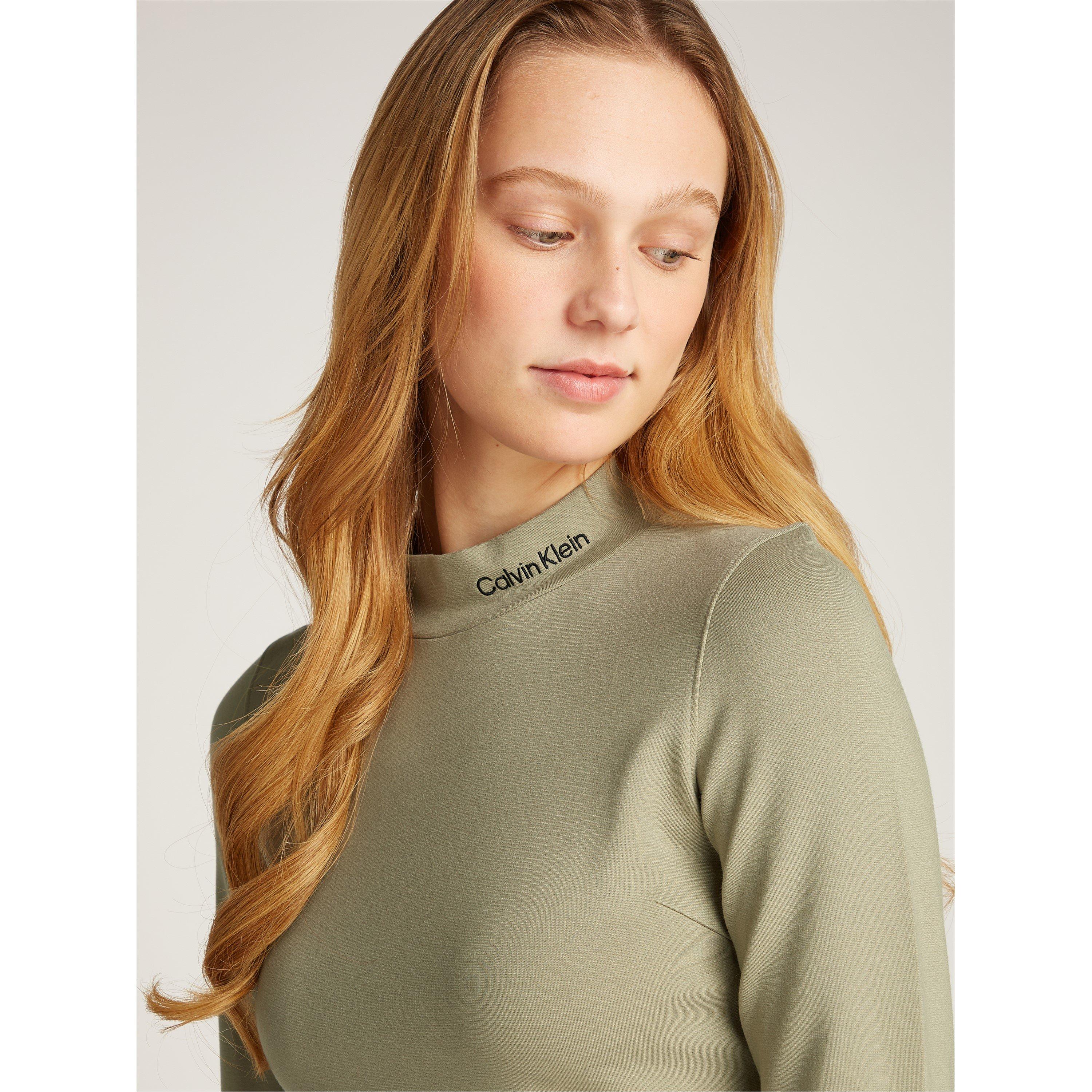 Nordic Dust - Calvin Klein Jeans - Women's Milano Logo Elastic Crop Top - 4