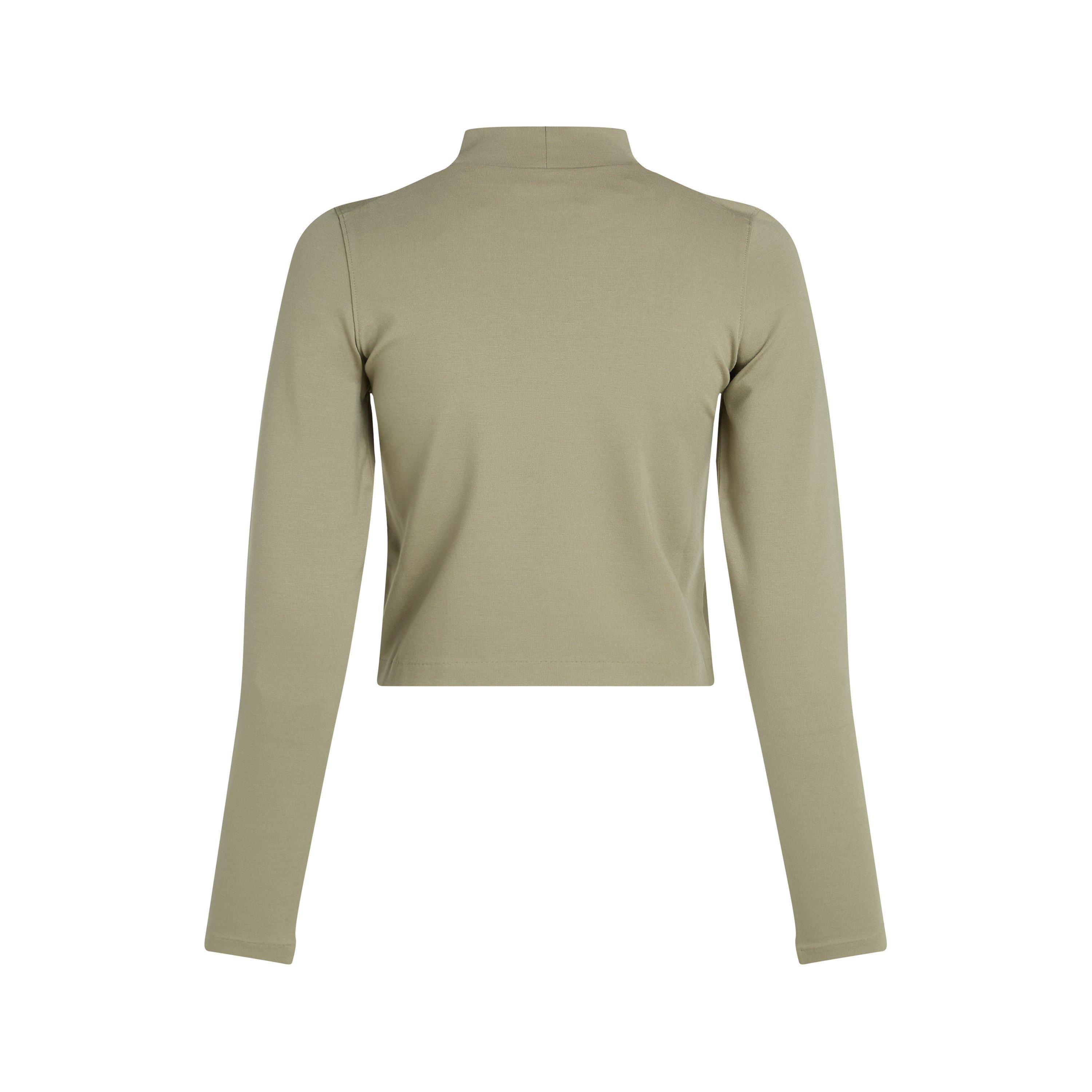 Nordic Dust - Calvin Klein Jeans - Women's Milano Logo Elastic Crop Top - 6