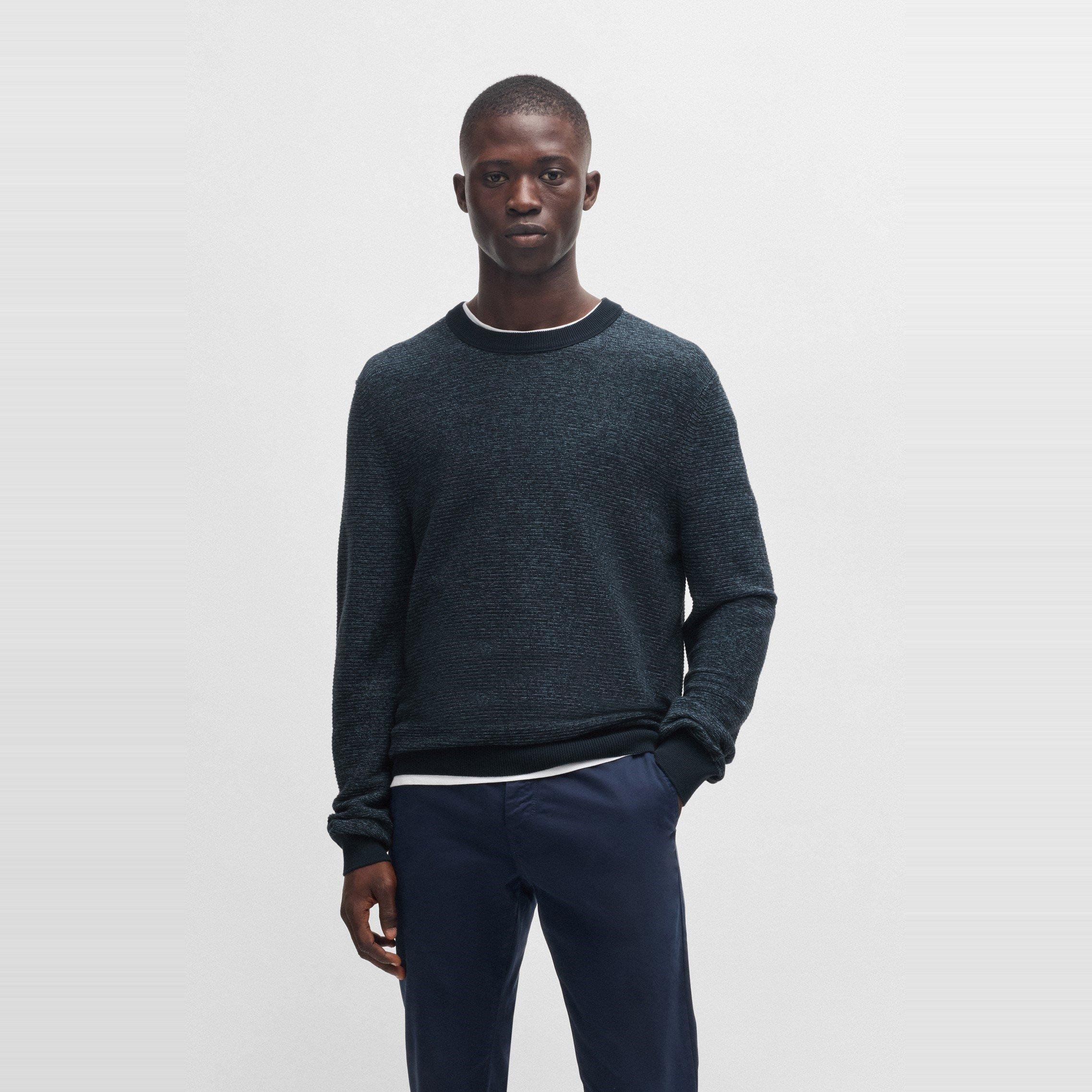 Dark Blue 404 - Boss - Men's Aspoki Jumper - 2