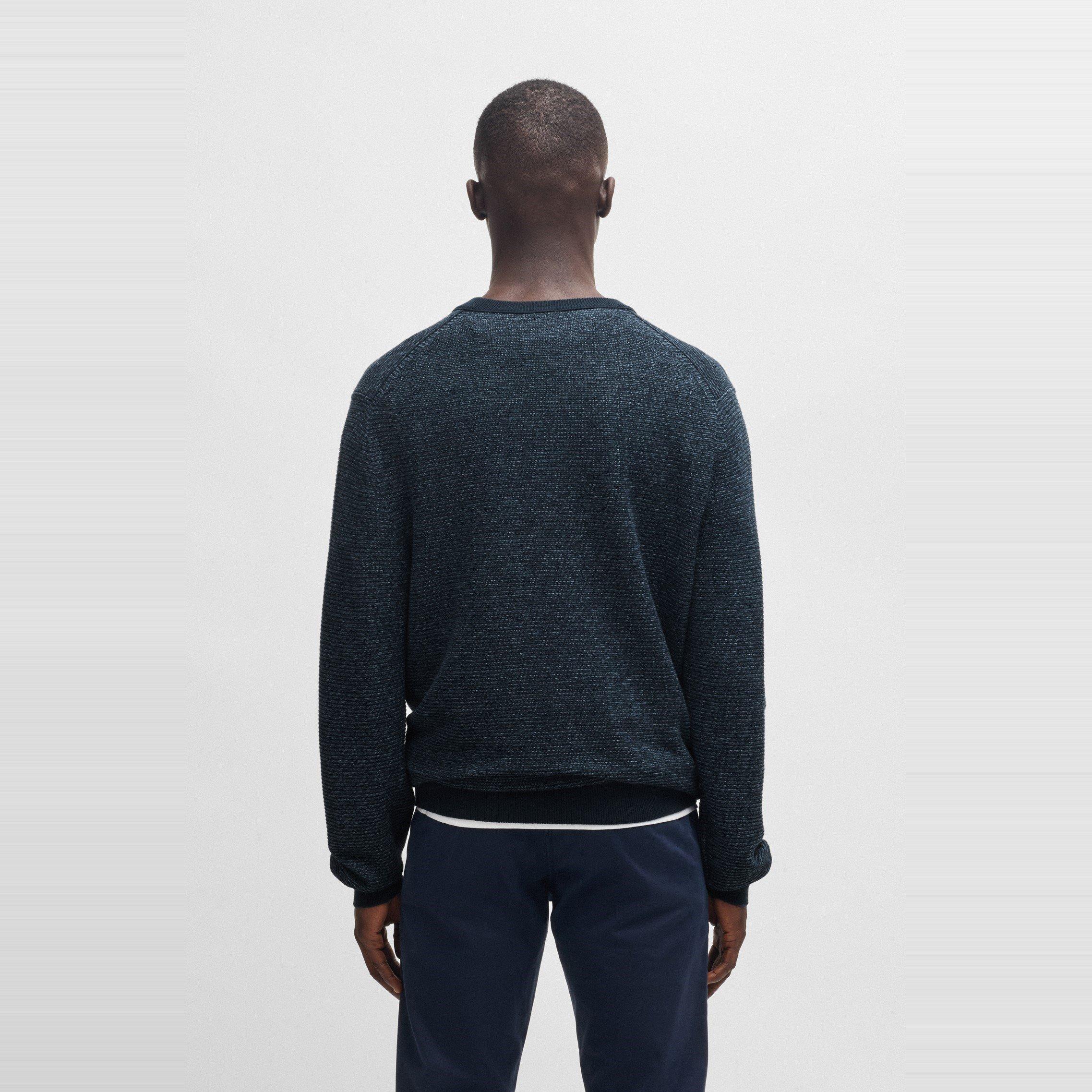 Dark Blue 404 - Boss - Men's Aspoki Jumper - 3