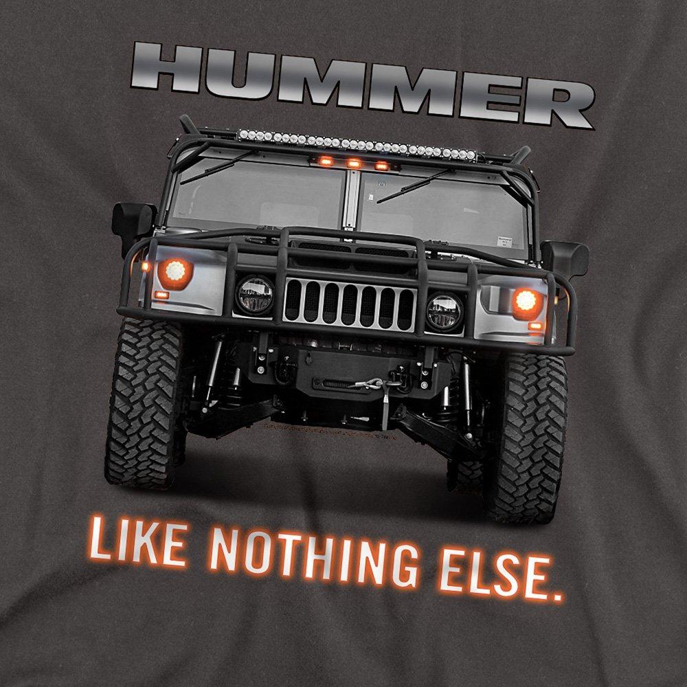 Grey - Other - Hummer Like Nothing Else Long Sleeve T-Shirt Char - 2