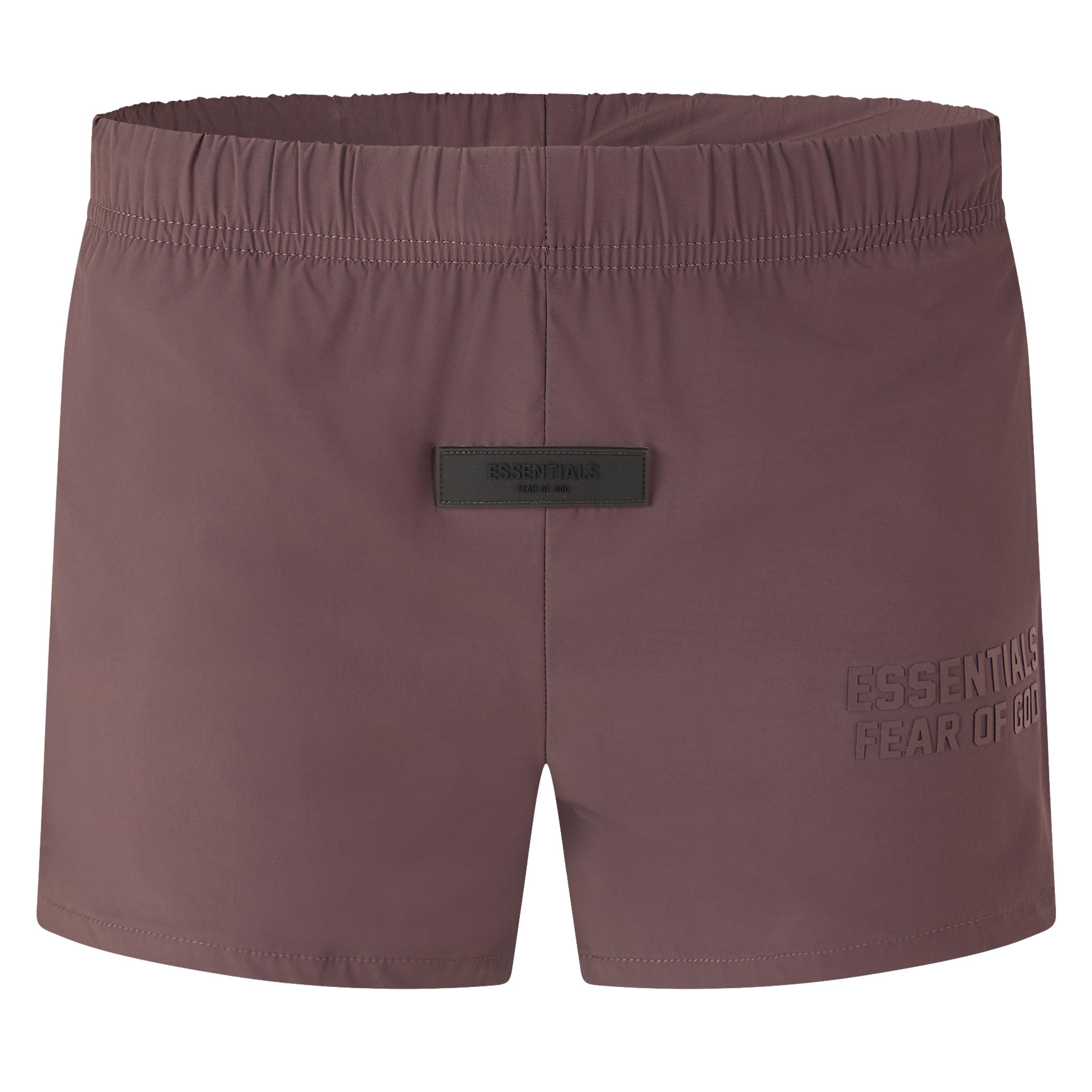 Fear Of God Essentials Women's Cycling Shorts - Plum - 8 (XS)