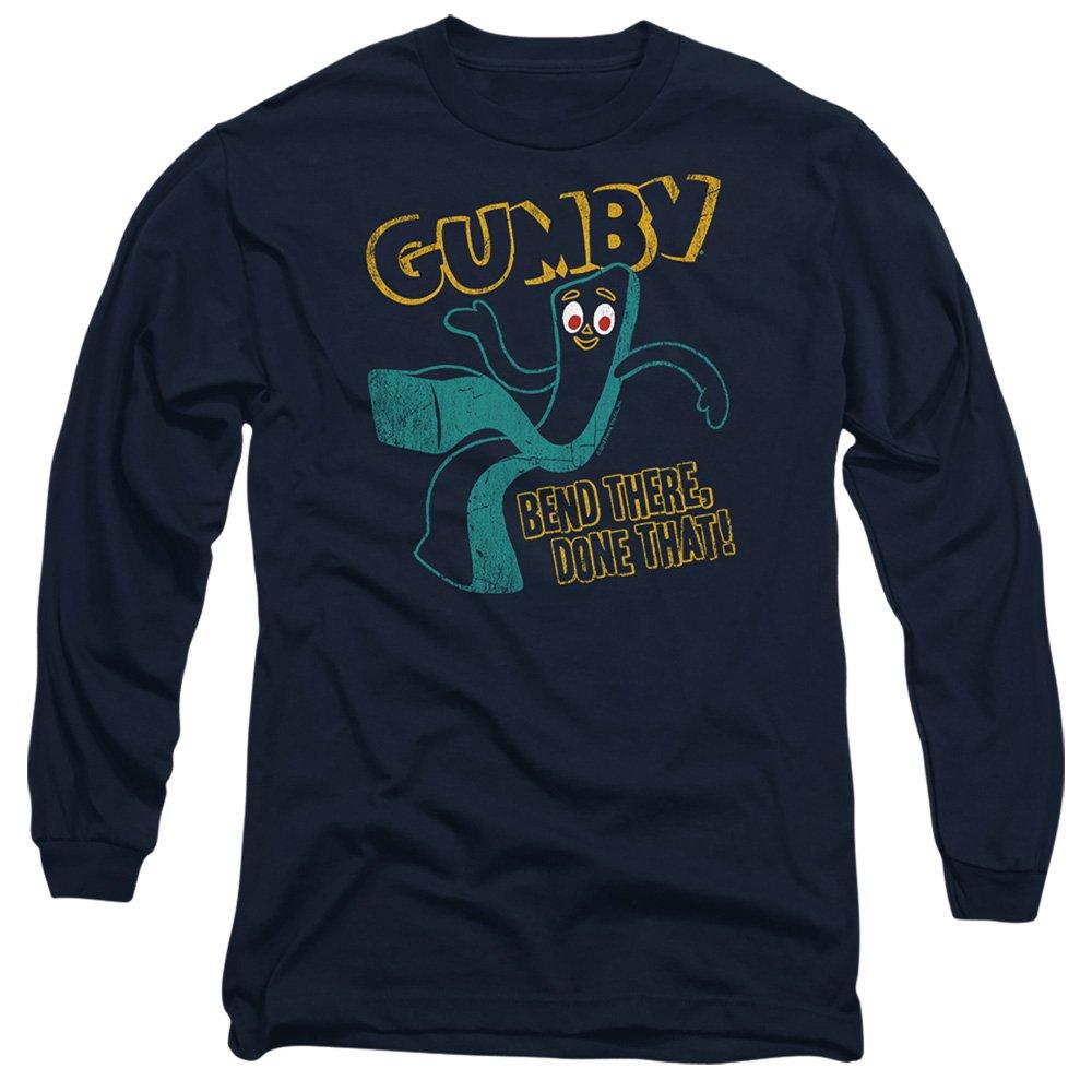 Navy - Other - Gumby Bend There Long Sleeve T-Shirt Navy - 1