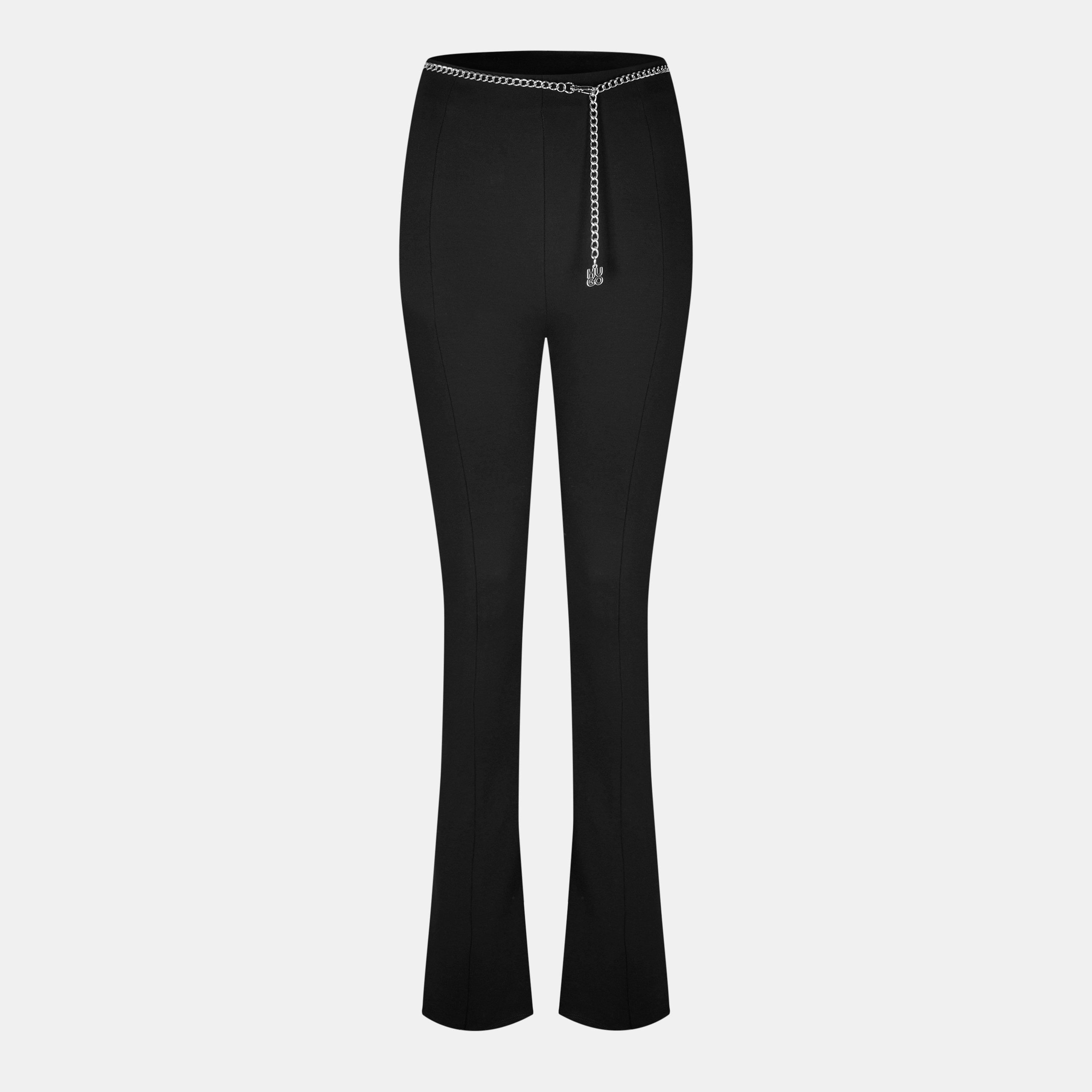 Black - Hugo - Norinda Trousers - 1