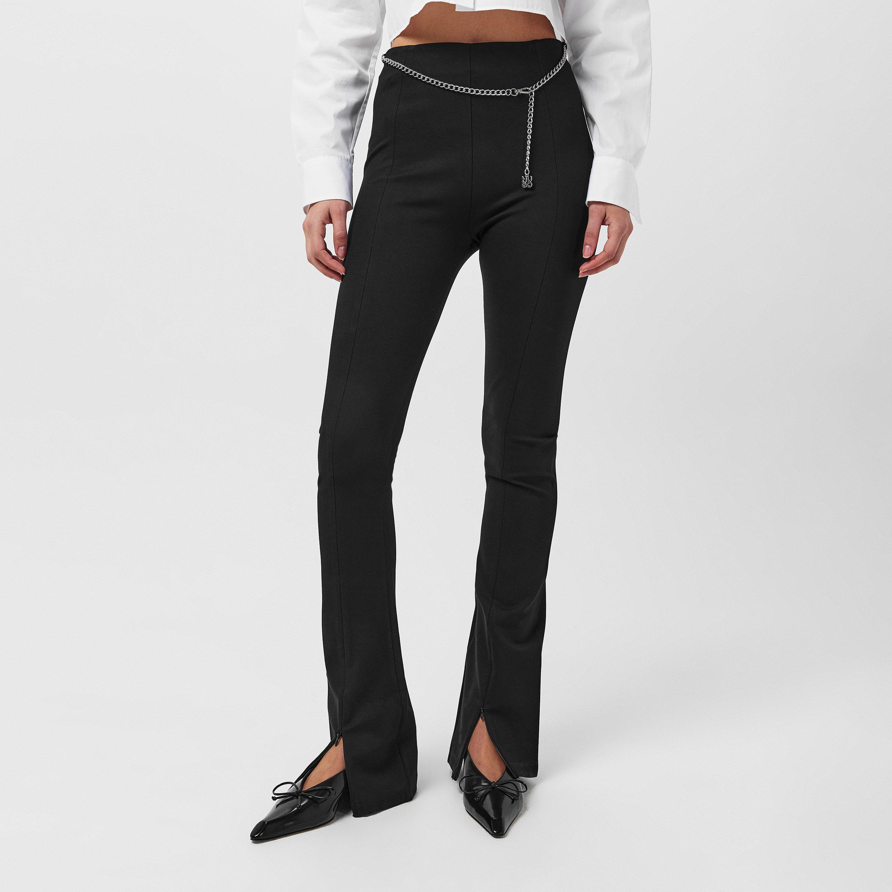 Black - Hugo - Norinda Trousers - 3