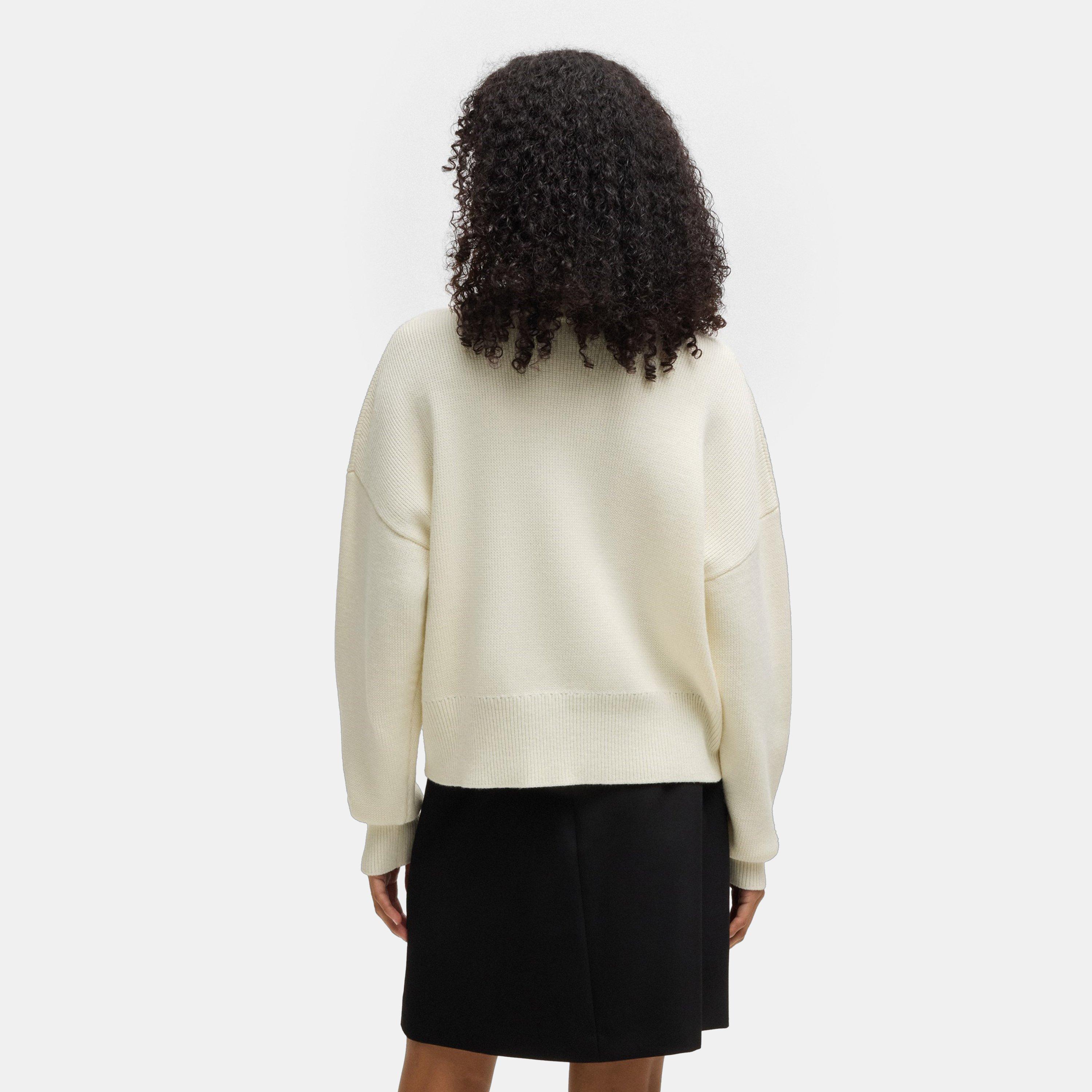 Natural - Hugo - Women's Crew Neck Jumper - 3