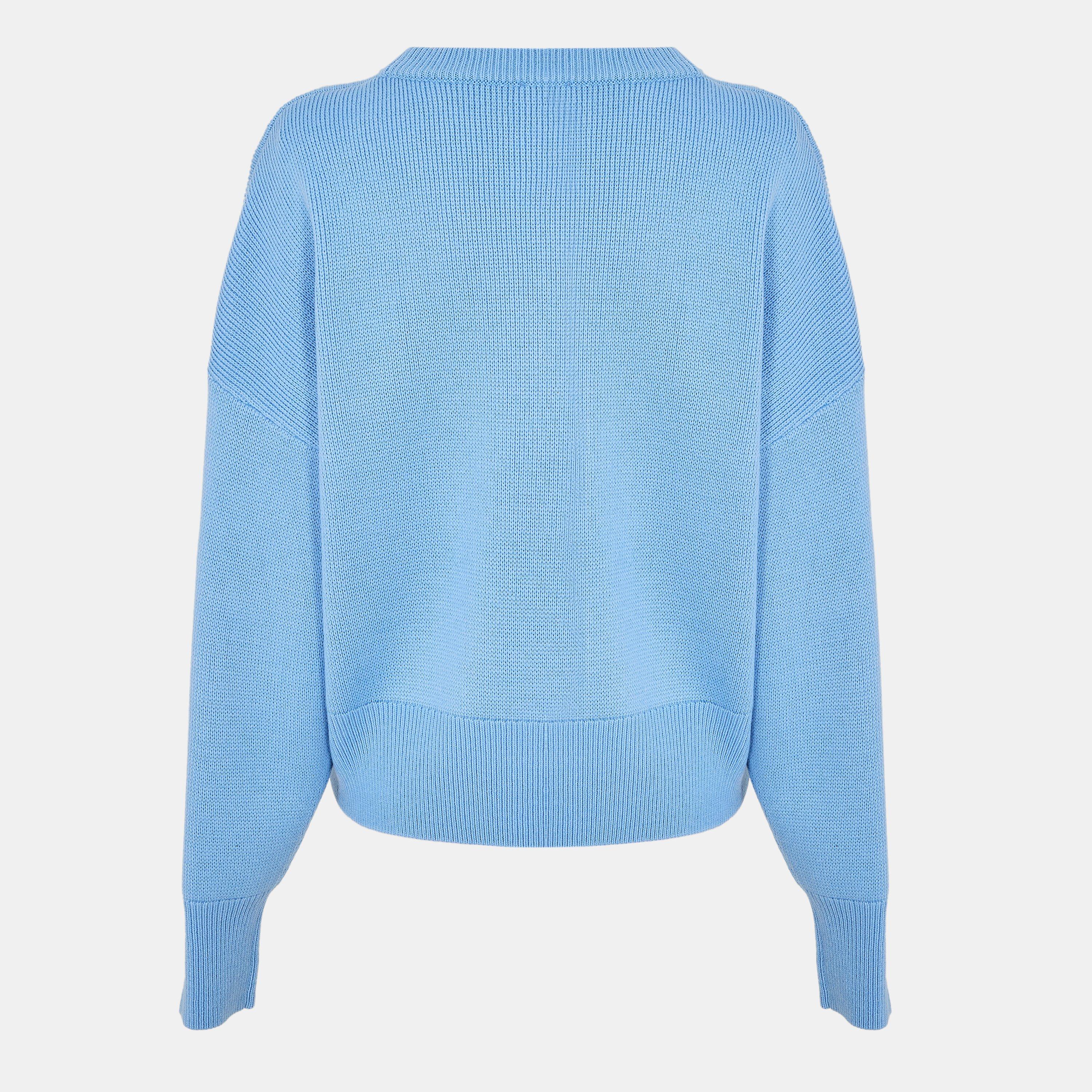 Pastel Blue - Hugo - Women's Crew Neck Jumper - 2