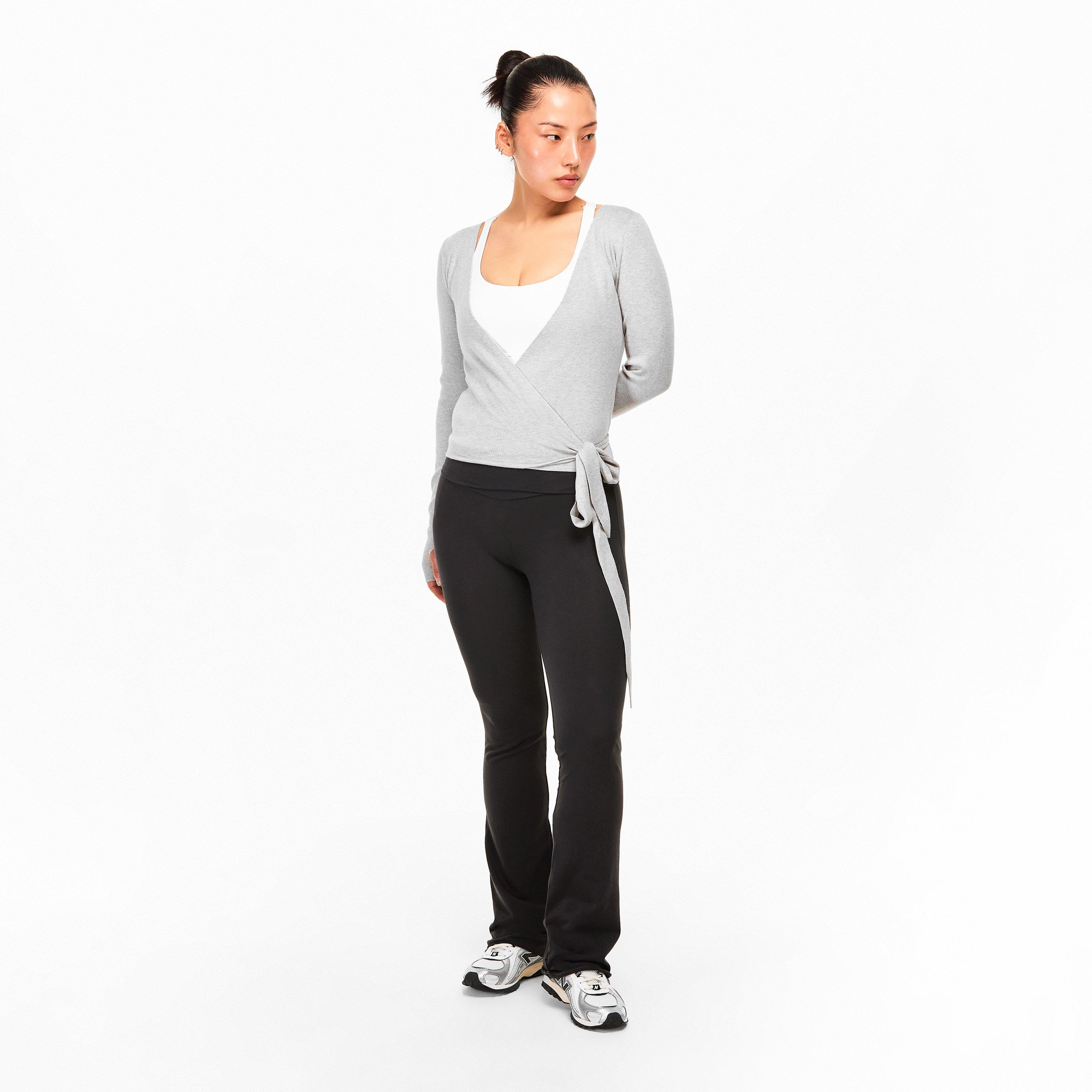 Grey - The Couture Club - Women's Wrap Top - 6