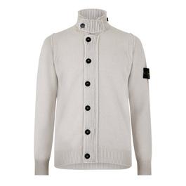 Stone Island Badge Knit Button Up