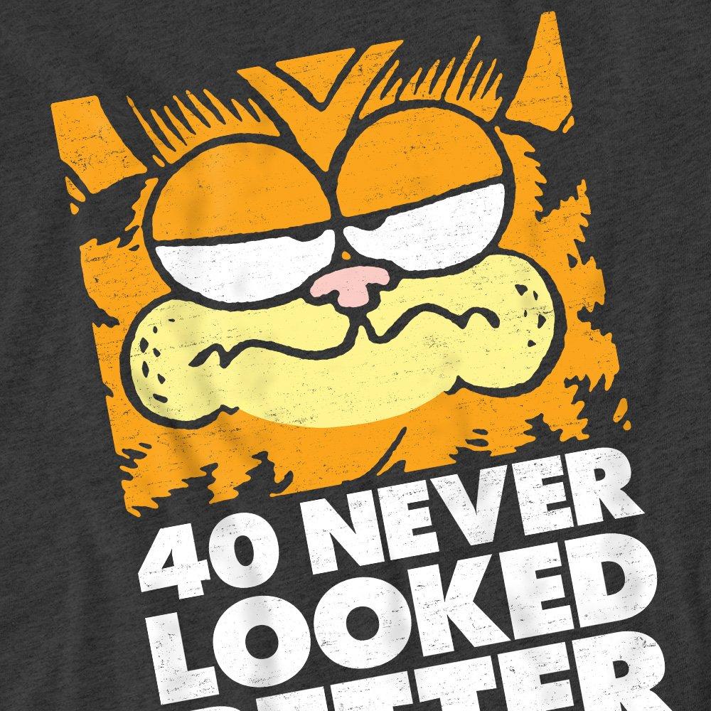 Grey - Garfield - Garfield 40 Looks T-Shirt Charcoal - 2