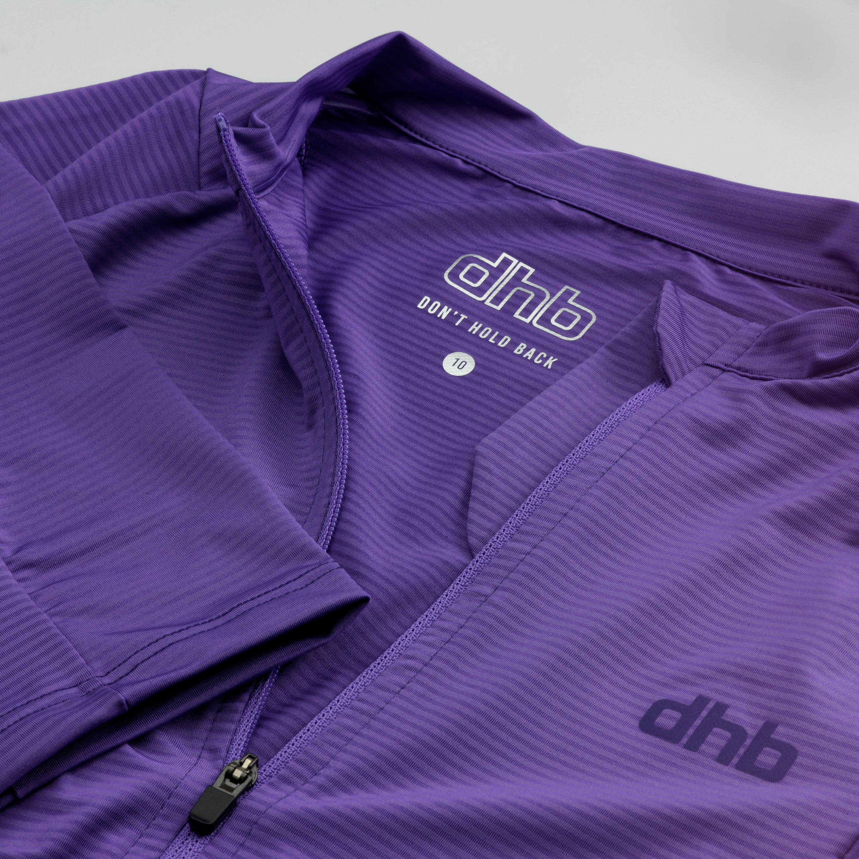 Ultra Violet - Dhb - Aeron Womens Short Sleeve Jersey 3.0 - 4