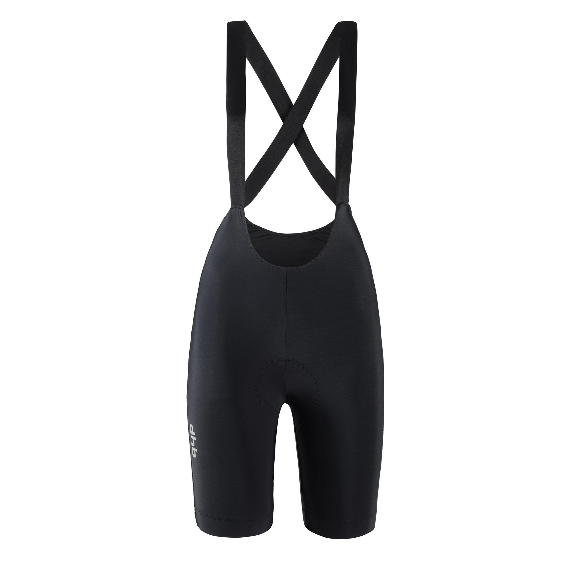 Black - Dhb - Moda Womens Classic Bib Shorts - 1
