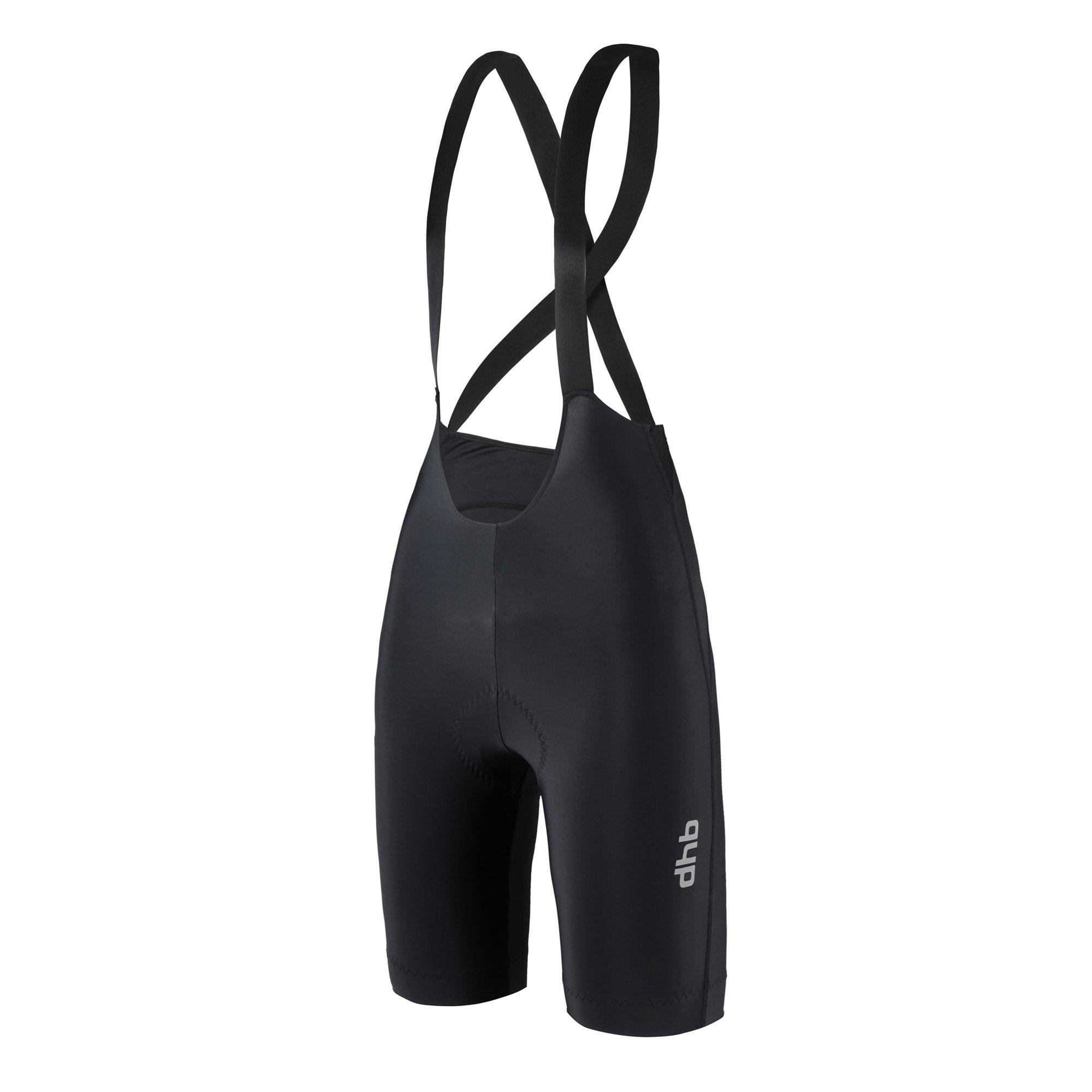 Negro - Dhb - Moda Womens Classic Bib Shorts - 3