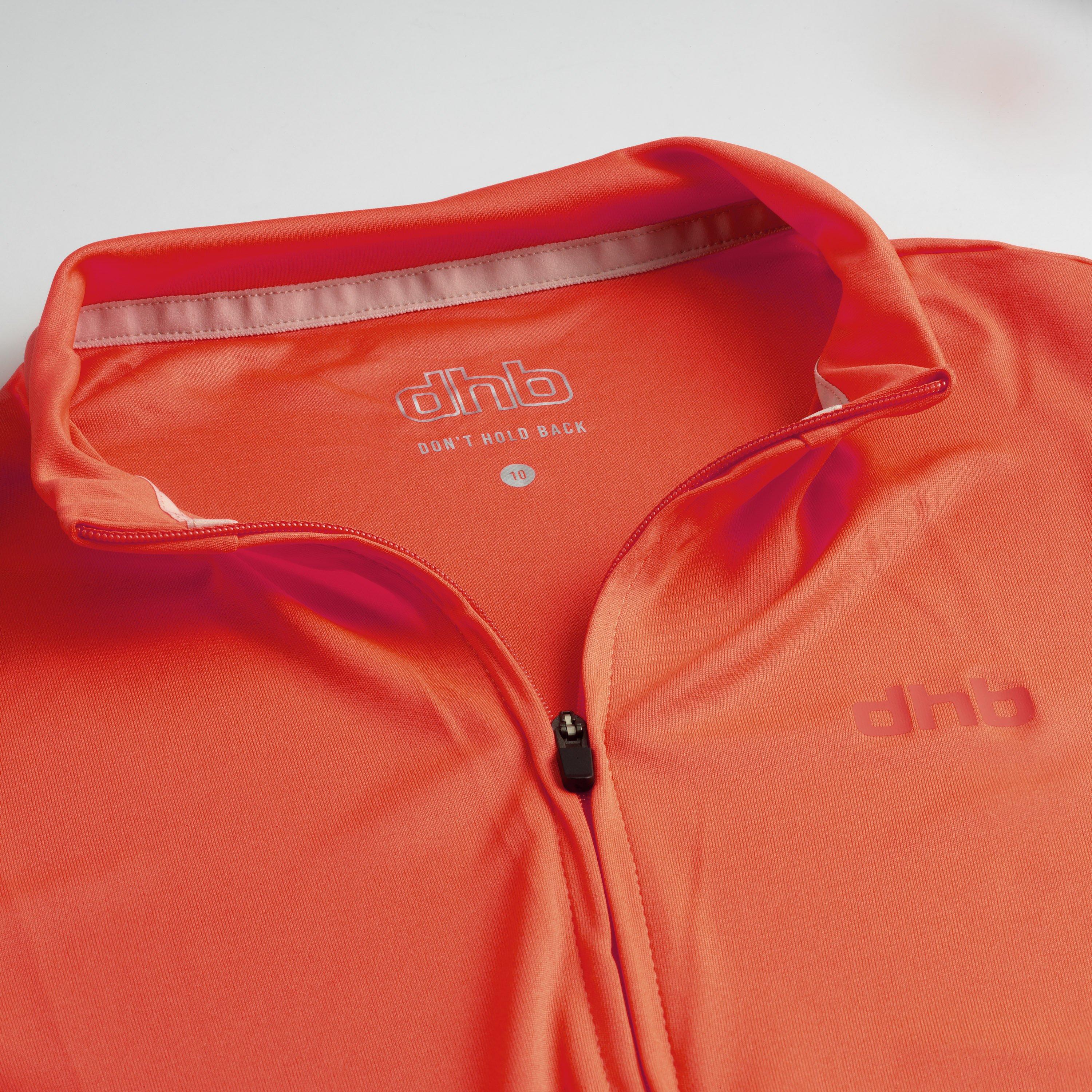 Hot Coral - Dhb - Moda Womens Short Sleeve Jersey 2.0 - 4