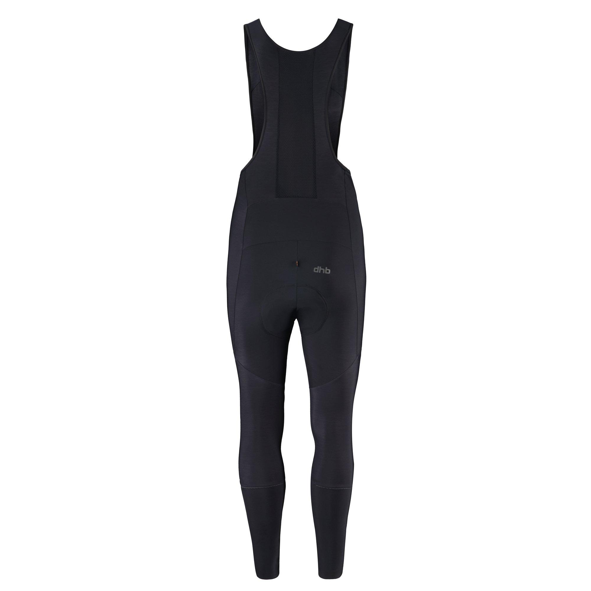Zwart - Dhb - Blok Mens Classic Thermal Bib Tights - 2