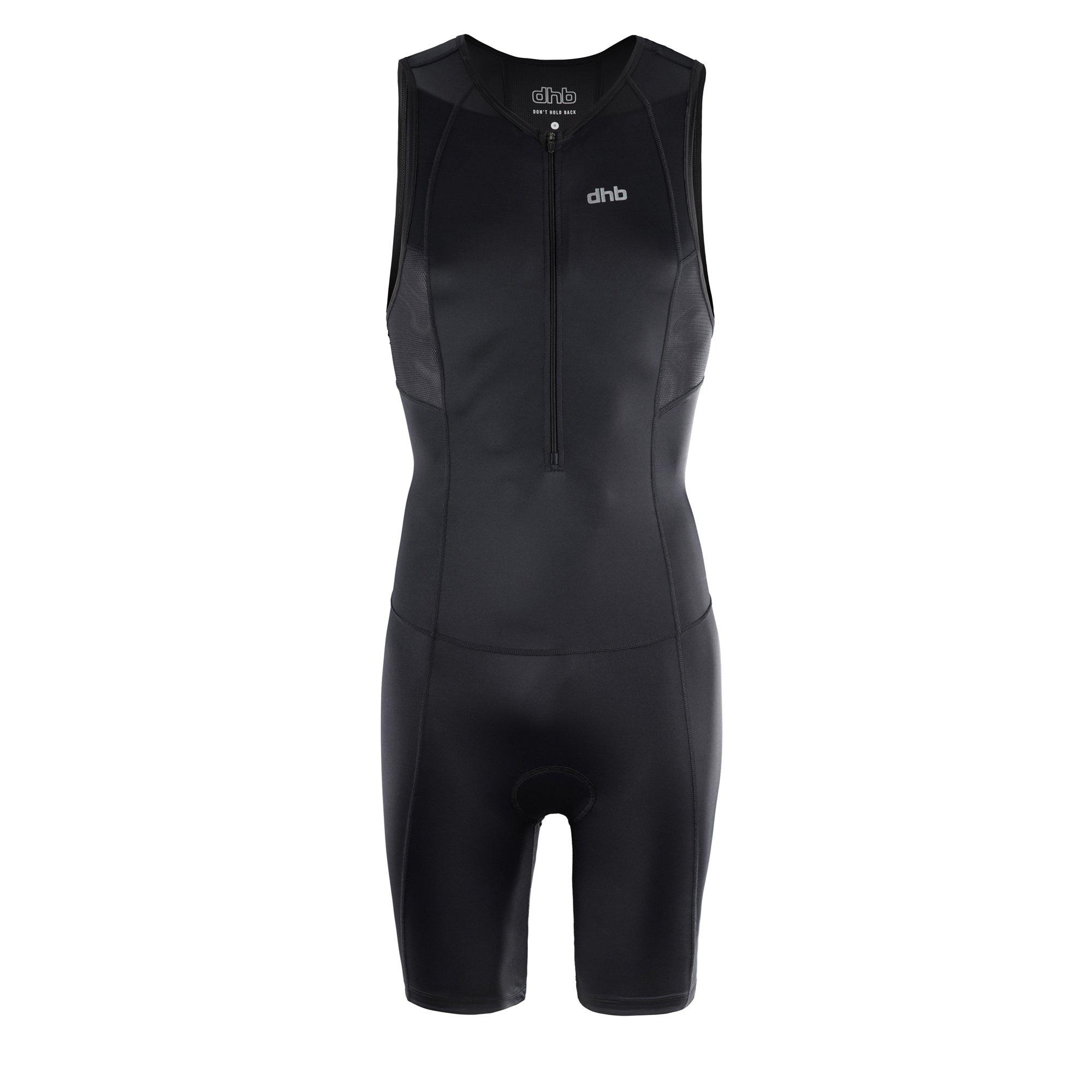 Dhb Men's Hydron Sleeveless Tri Suit - Black - Medium