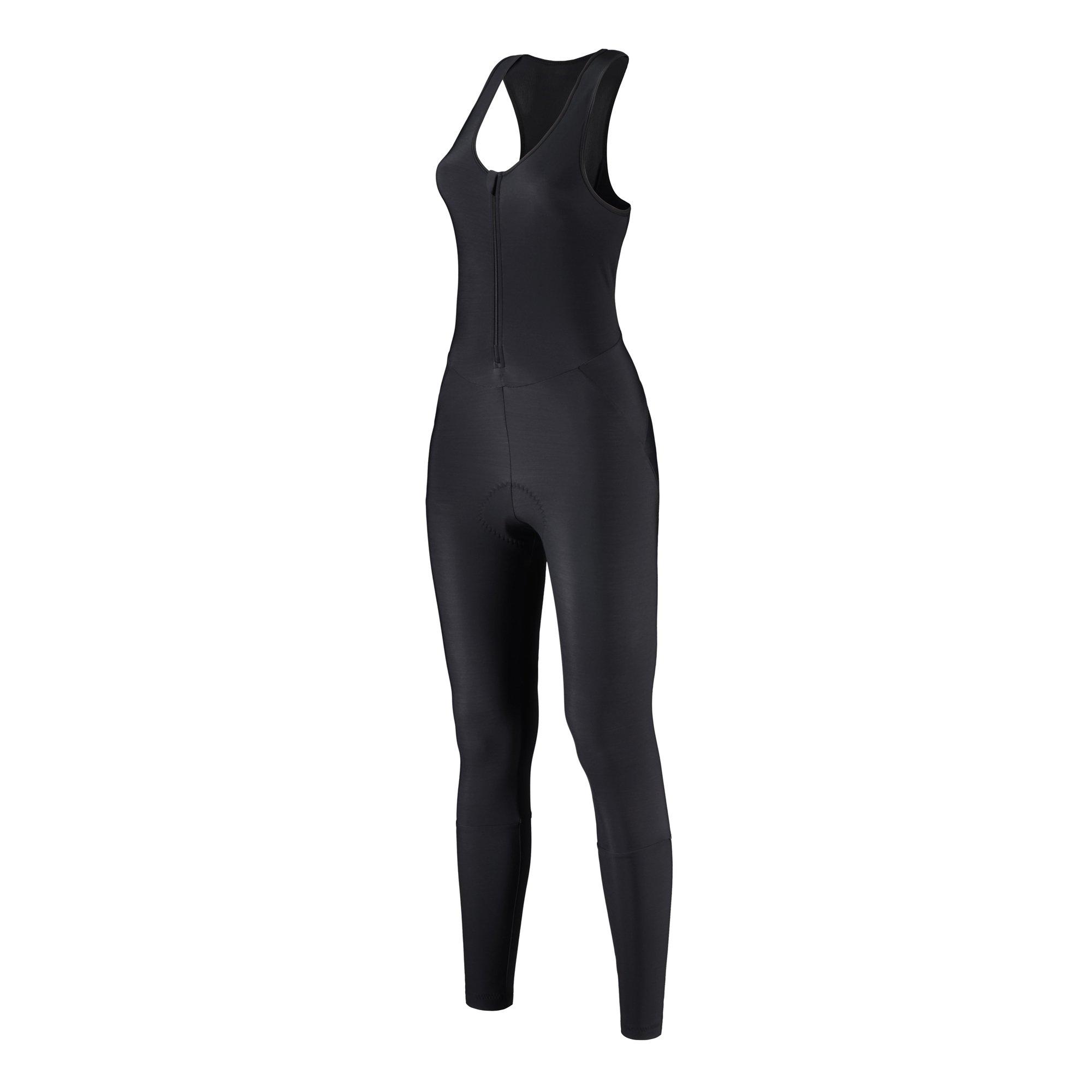 Zwart - Dhb - Moda Womens Classic Thermal Bib Tights - 3