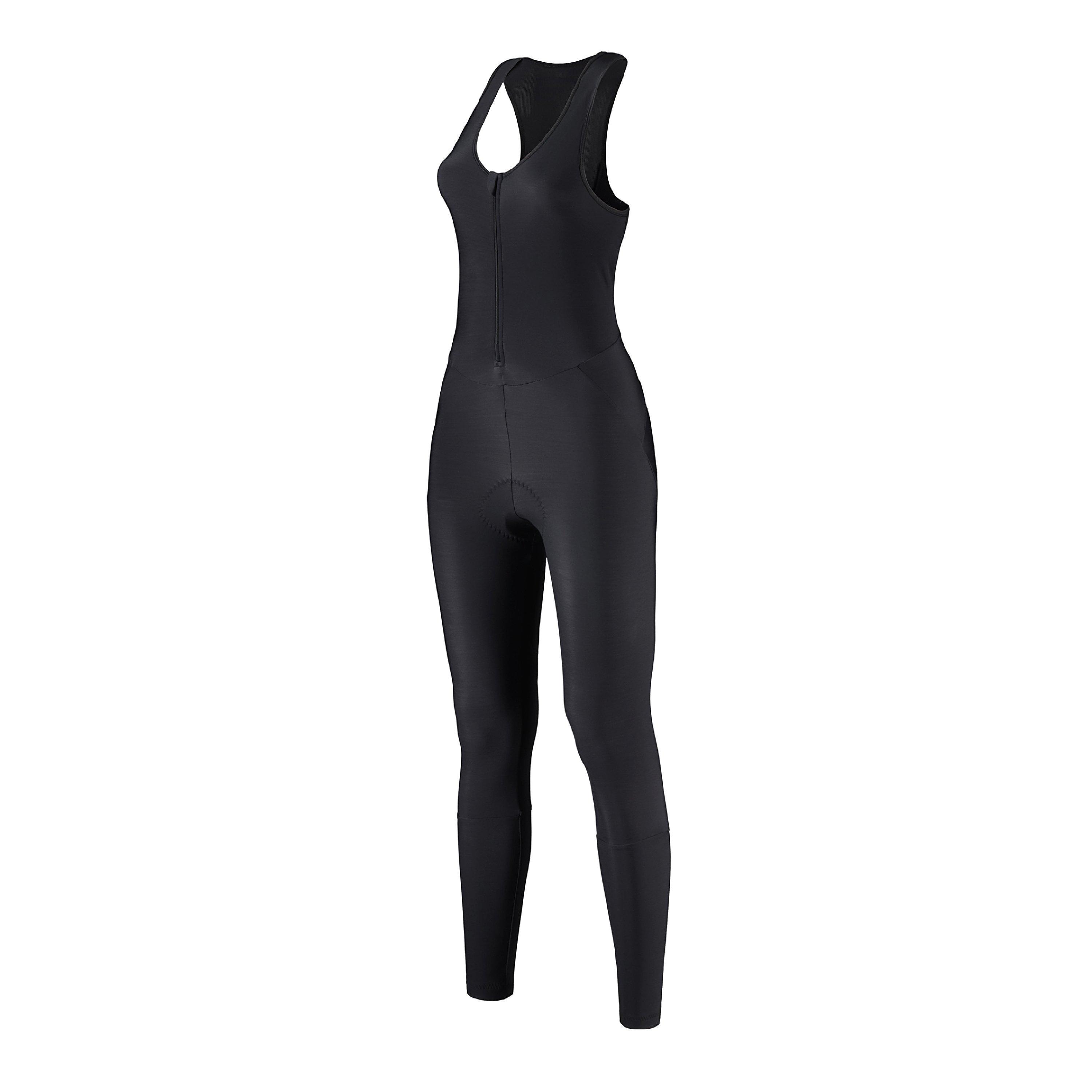 Black - Dhb - Moda Womens Classic Thermal Bib Tights - 3