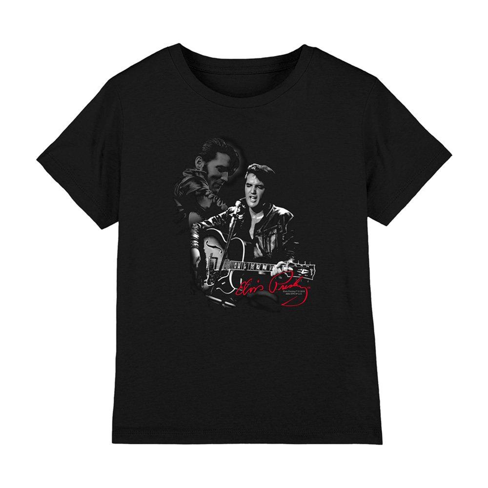 Black - Elvis Presley - Elvis Presley Show Stopper Kids T-Shirt Black - 1