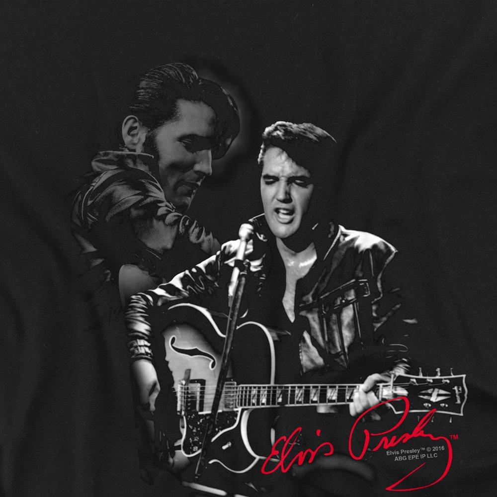 Black - Elvis Presley - Elvis Presley Show Stopper Kids T-Shirt Black - 2