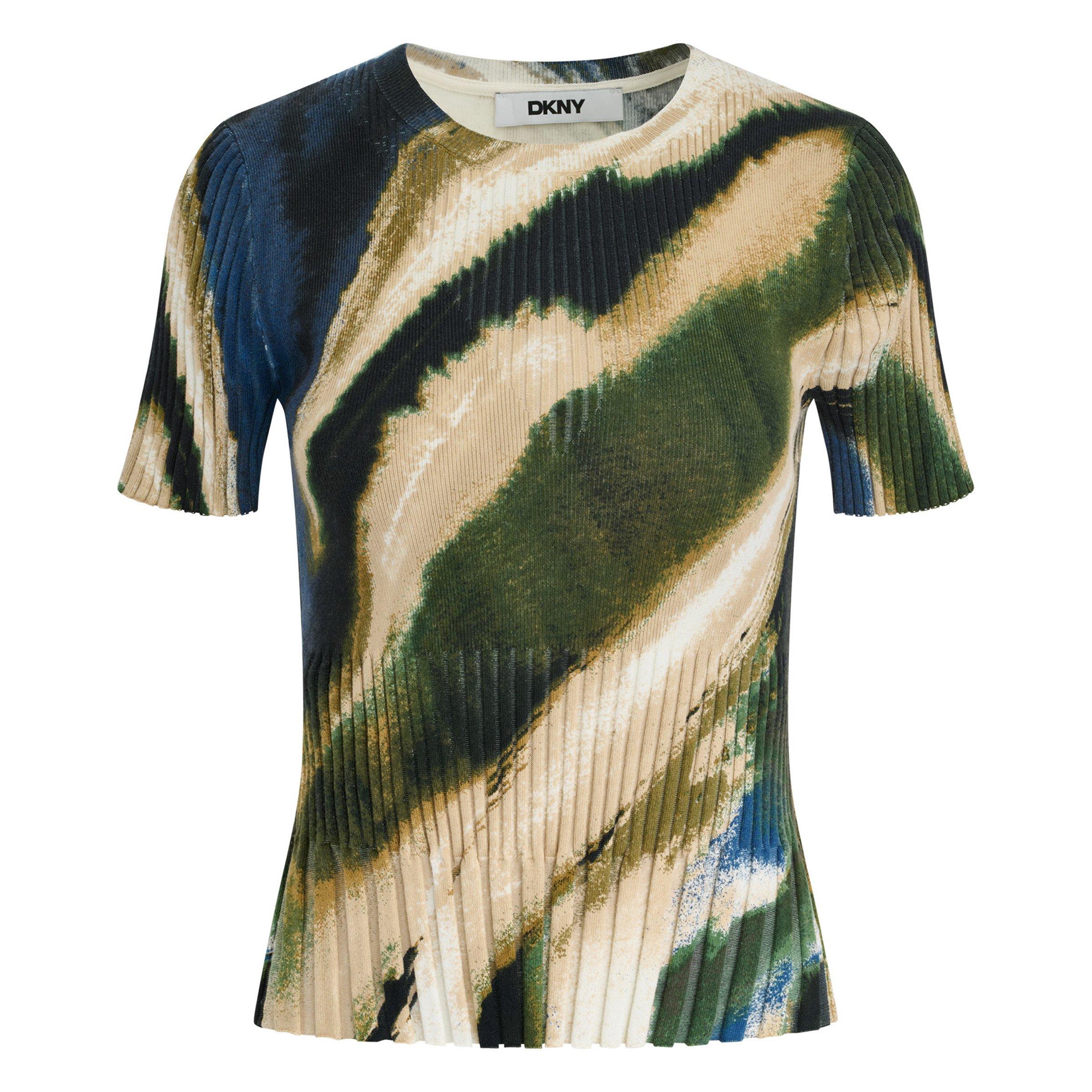 Brushed Rversde - DKNY - DKNY Printed Mix Rib Ld64 - 1