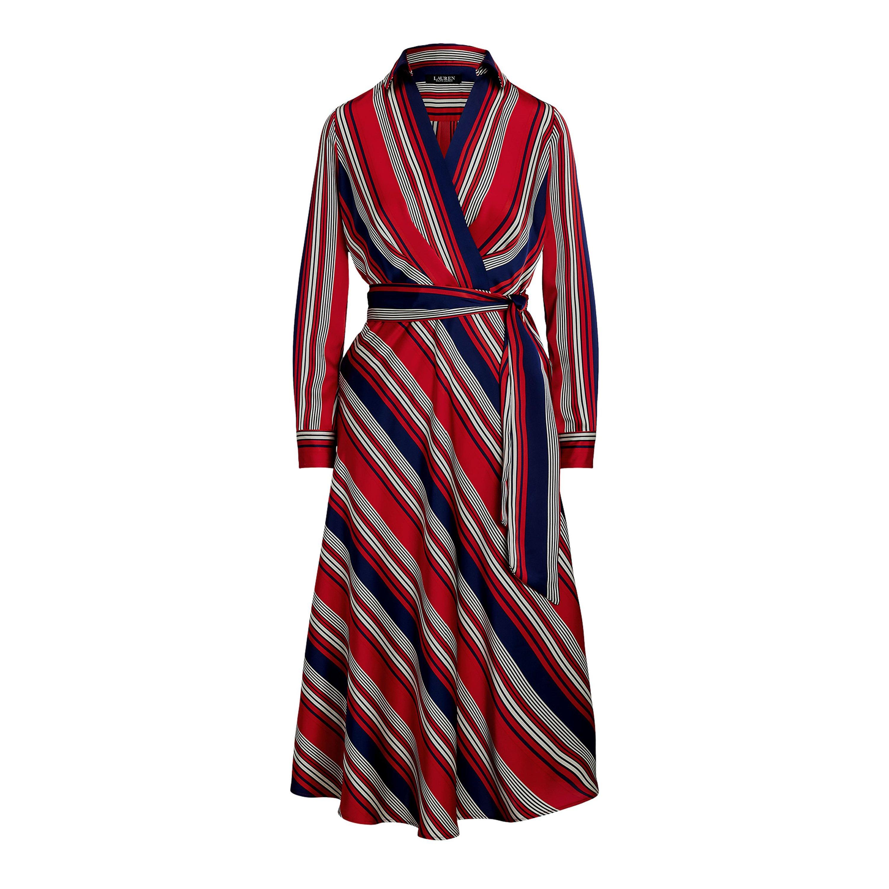 Lauren By Ralph Lauren Women's Rowella Dress - Red  - 8 (XS)