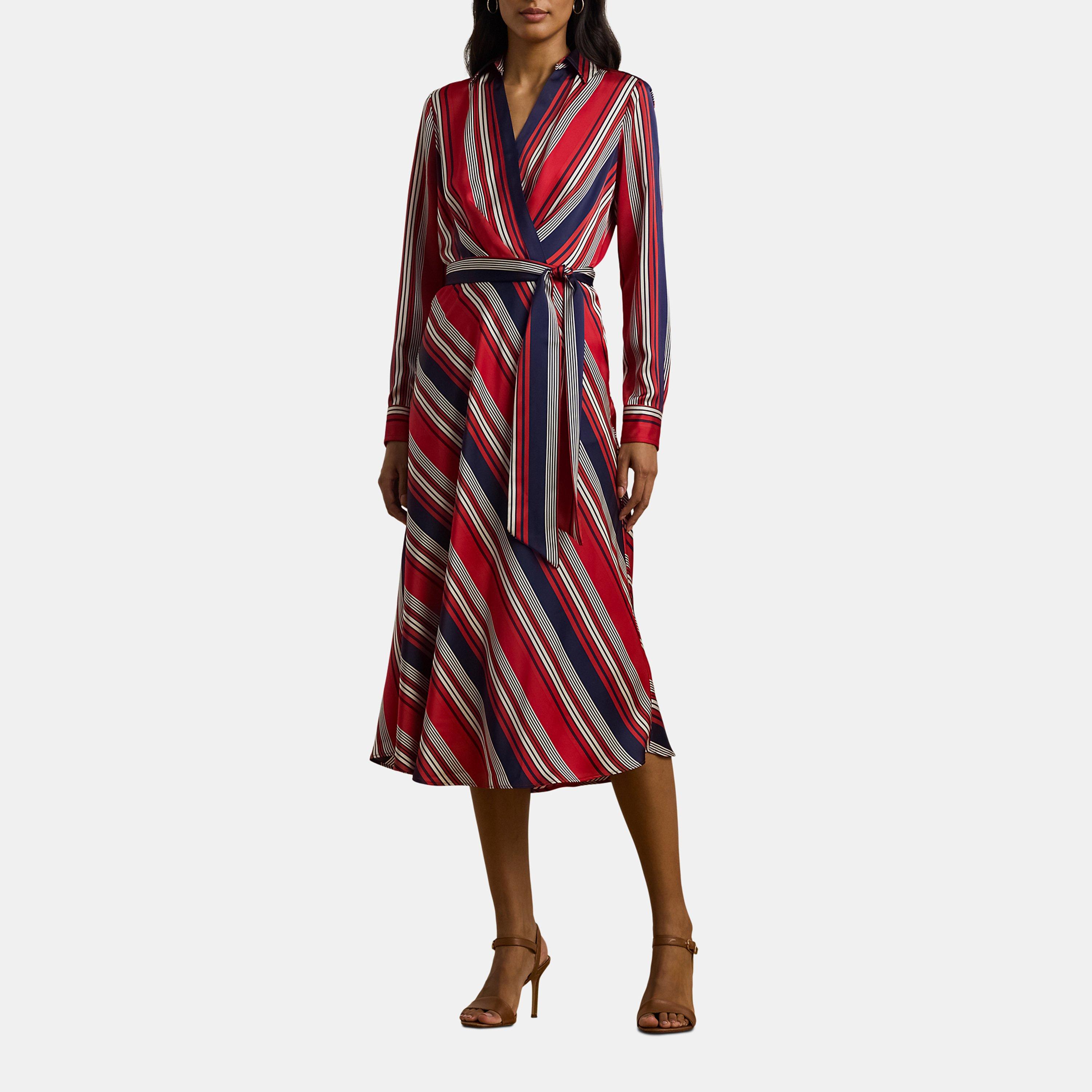 Red Multi - Lauren by Ralph Lauren - Rowella Dress - 2