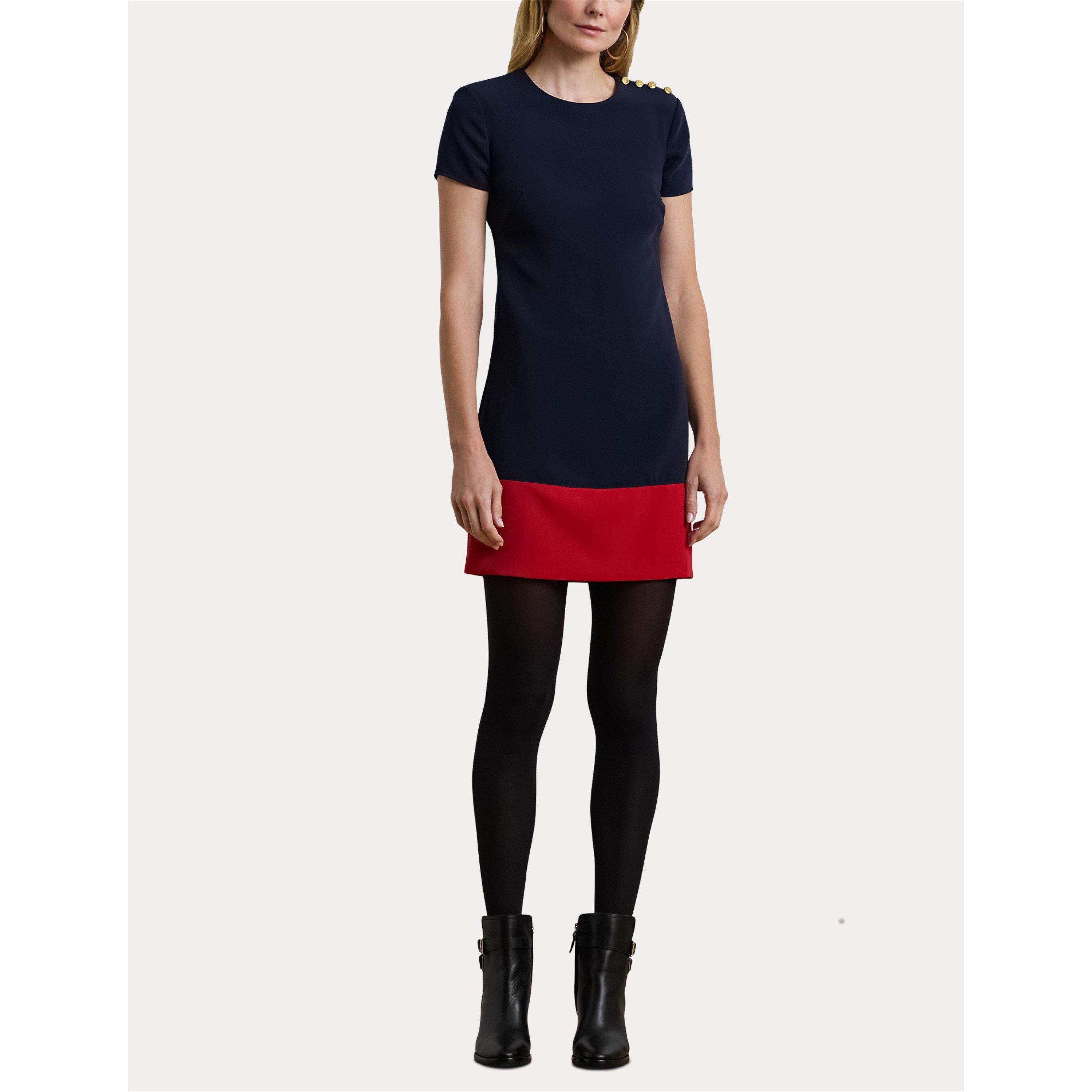 Red Multi - Lauren by Ralph Lauren - Kusmae Dress - 1