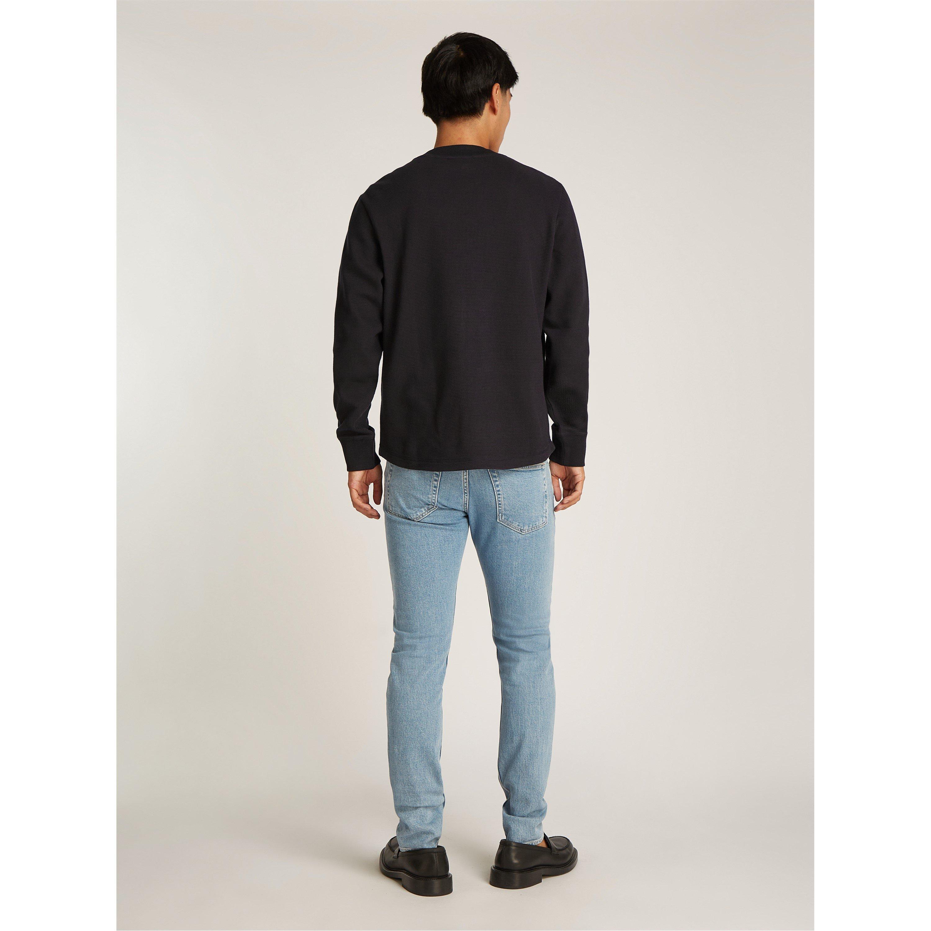CK Black - Calvin Klein Jeans - Men's Crew Neck Jumper - 4