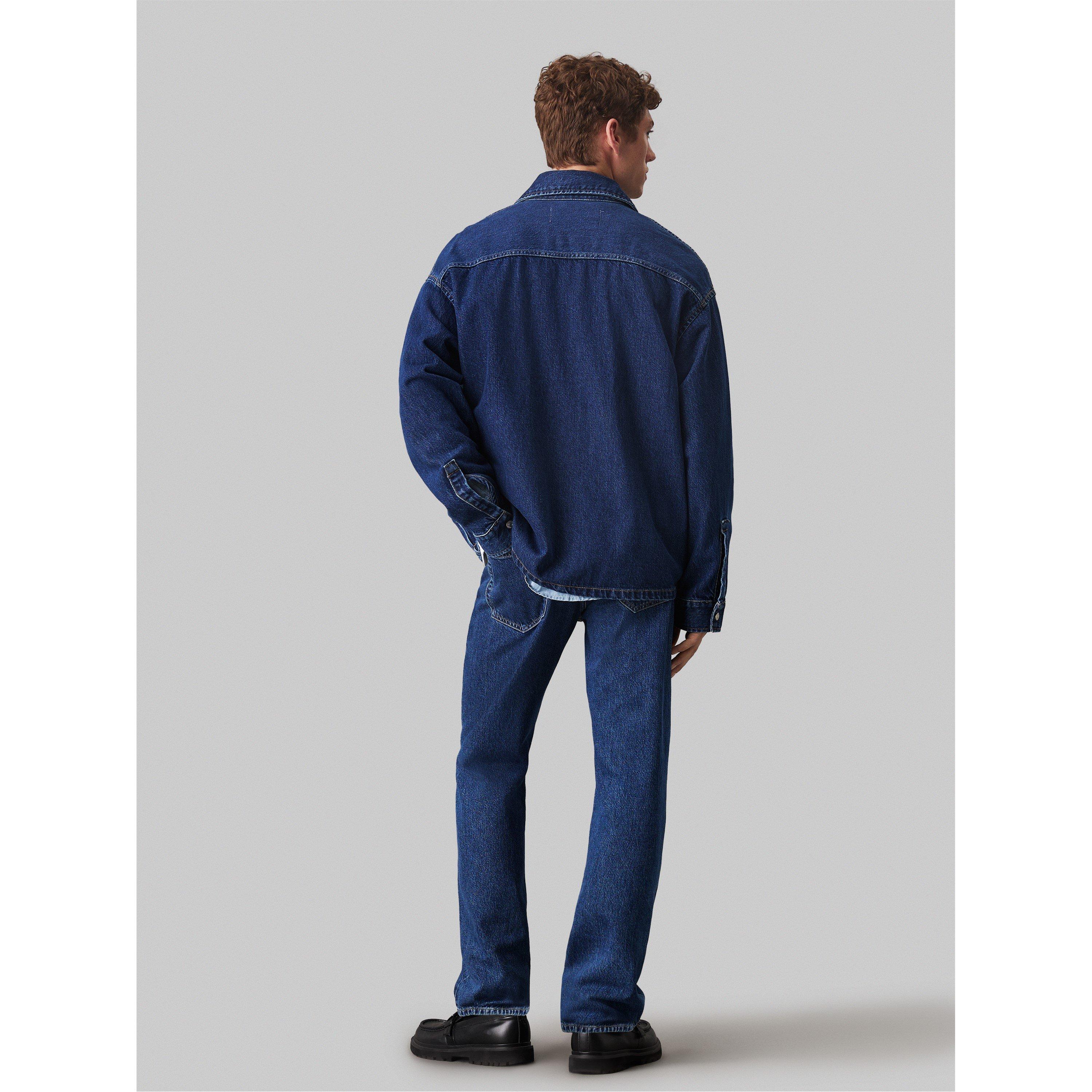 Denim Dark - Calvin Klein Jeans - RELAXED SHIRT JACKET - 4
