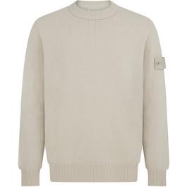 Stone Island Ghost Badge Knit Sweater