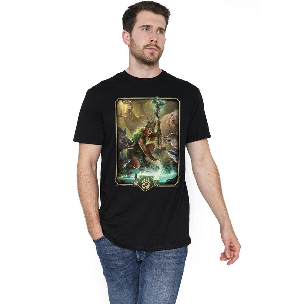 Black - Hasbro - Dungeons & Dragons - 2024 Druid Key Art T-Shirt - 1