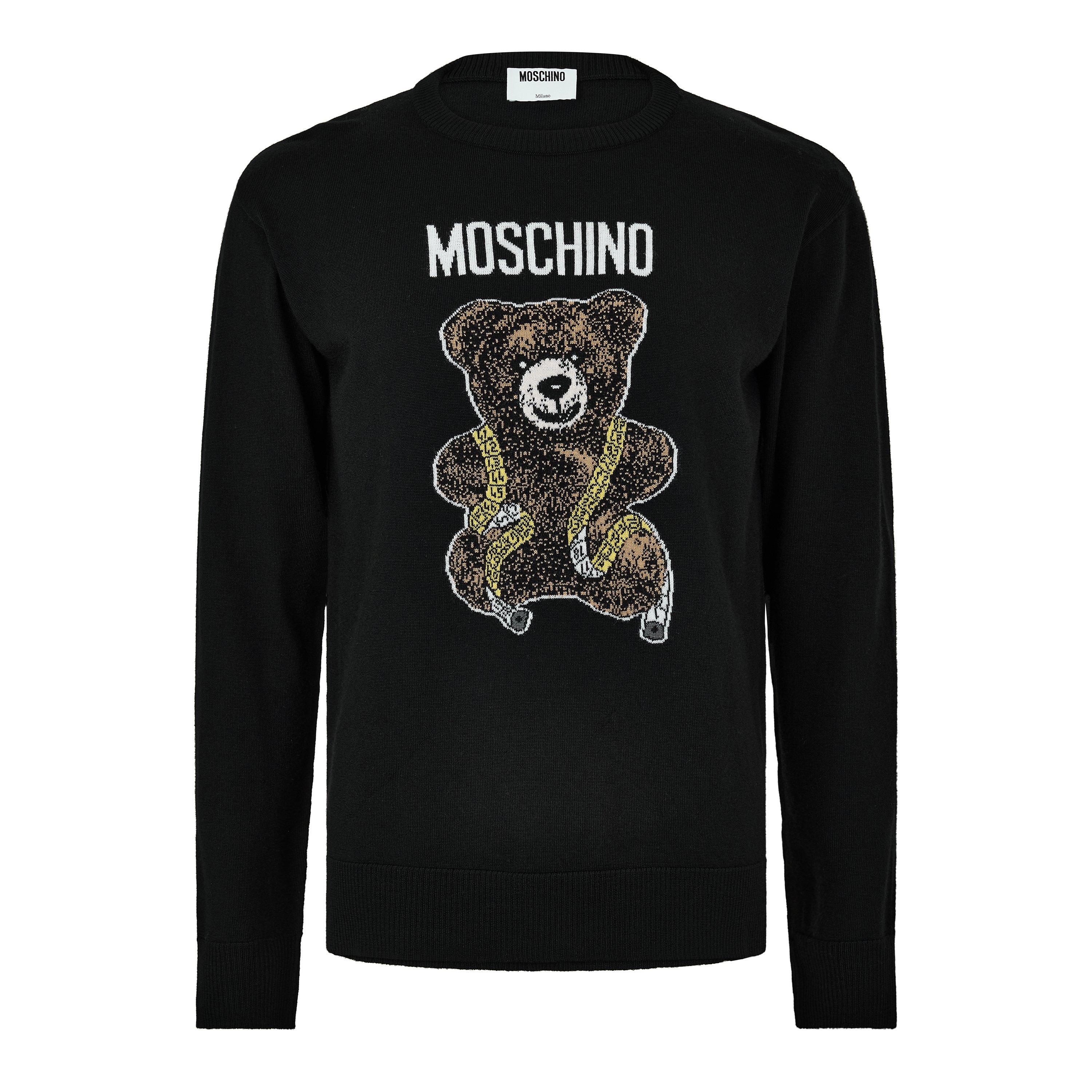 Multi Black - Moschino - Moschino TedTape Knt Sn63 - 1