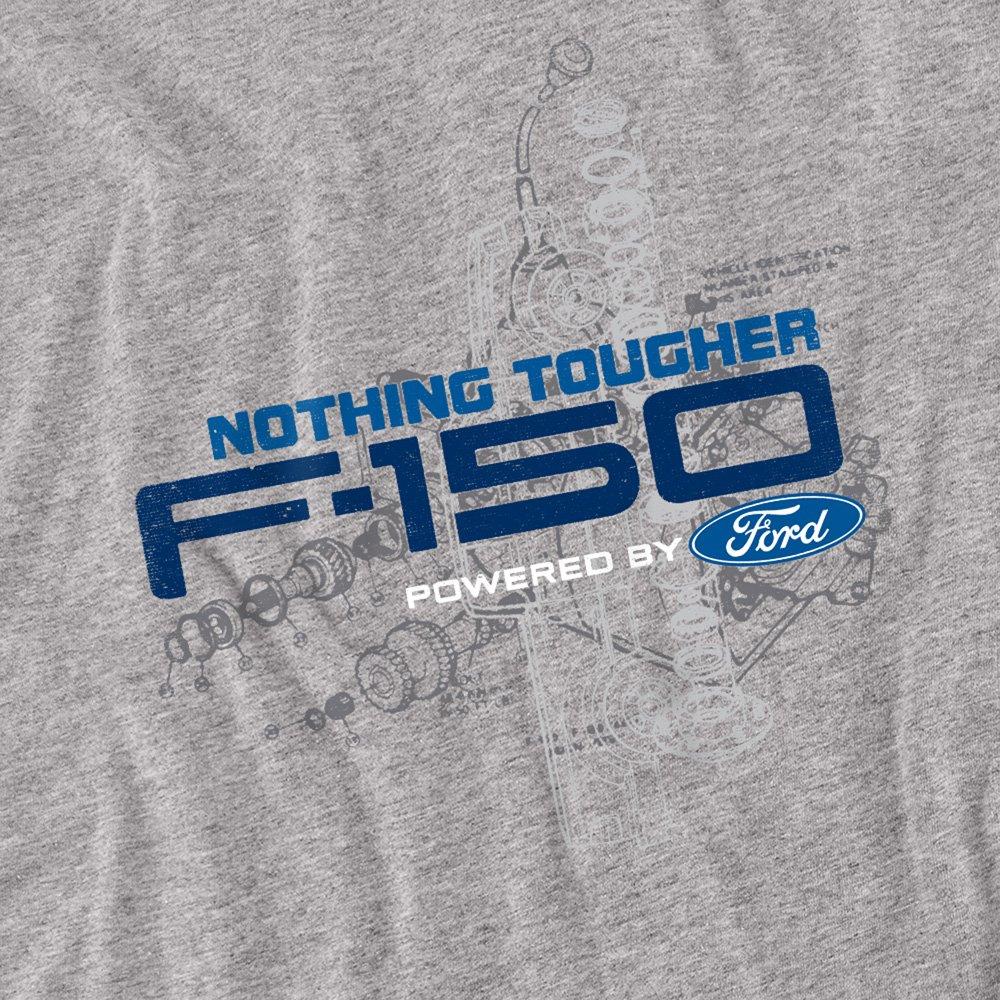 Light Grey - Ford - Ford Trucks Engine Schematic Long Sleeve T-Shirt - 2