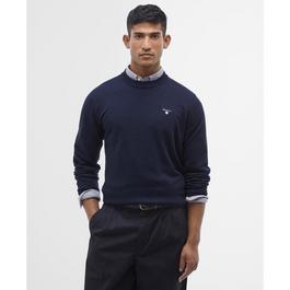 Barbour Merino Crew Neck Jumper