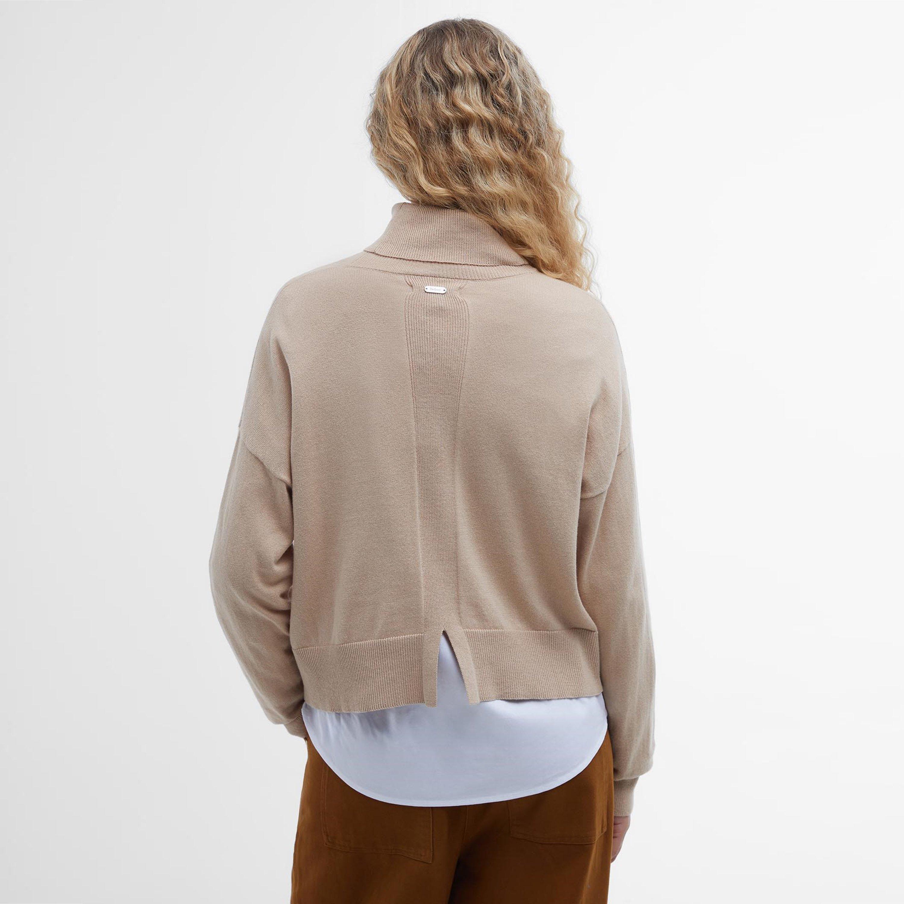 Camel - Barbour - Shelby Rollneck Jumper - 3