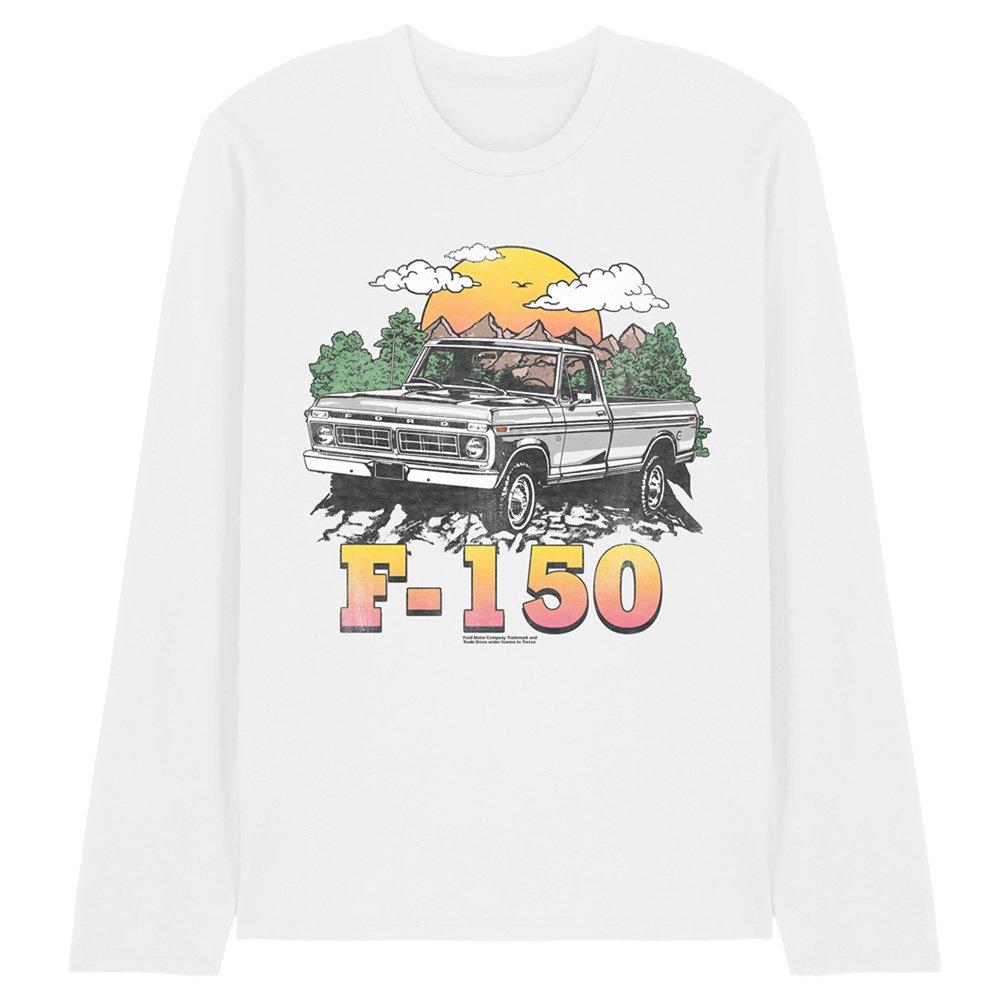 Ford Men's Bronco F150 Mountain Ride Long Sleeve T-Shirt - White - XXL