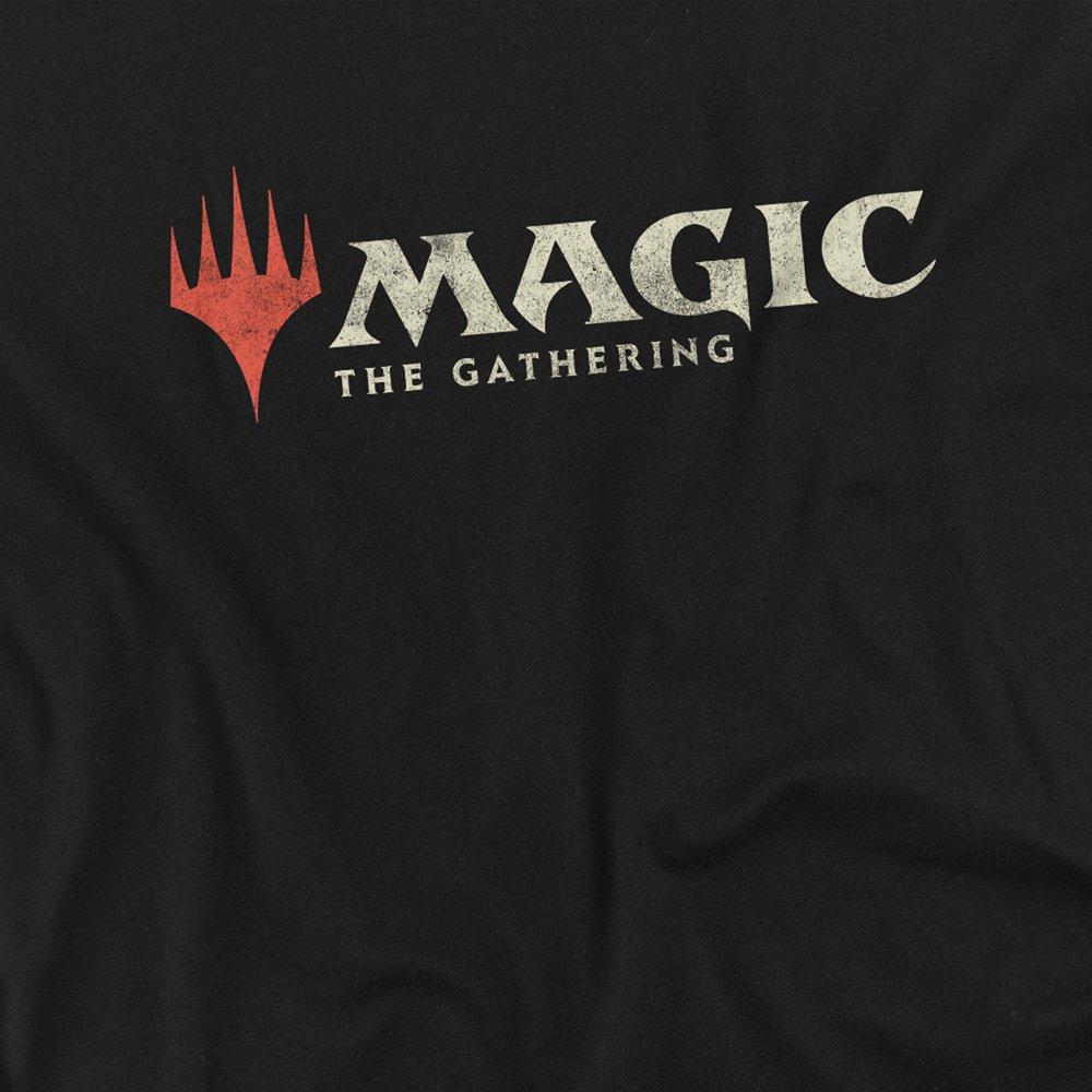 Black - Magic the Gathering - Magic The Gathering Logo Mens T-Shirt Black - 2