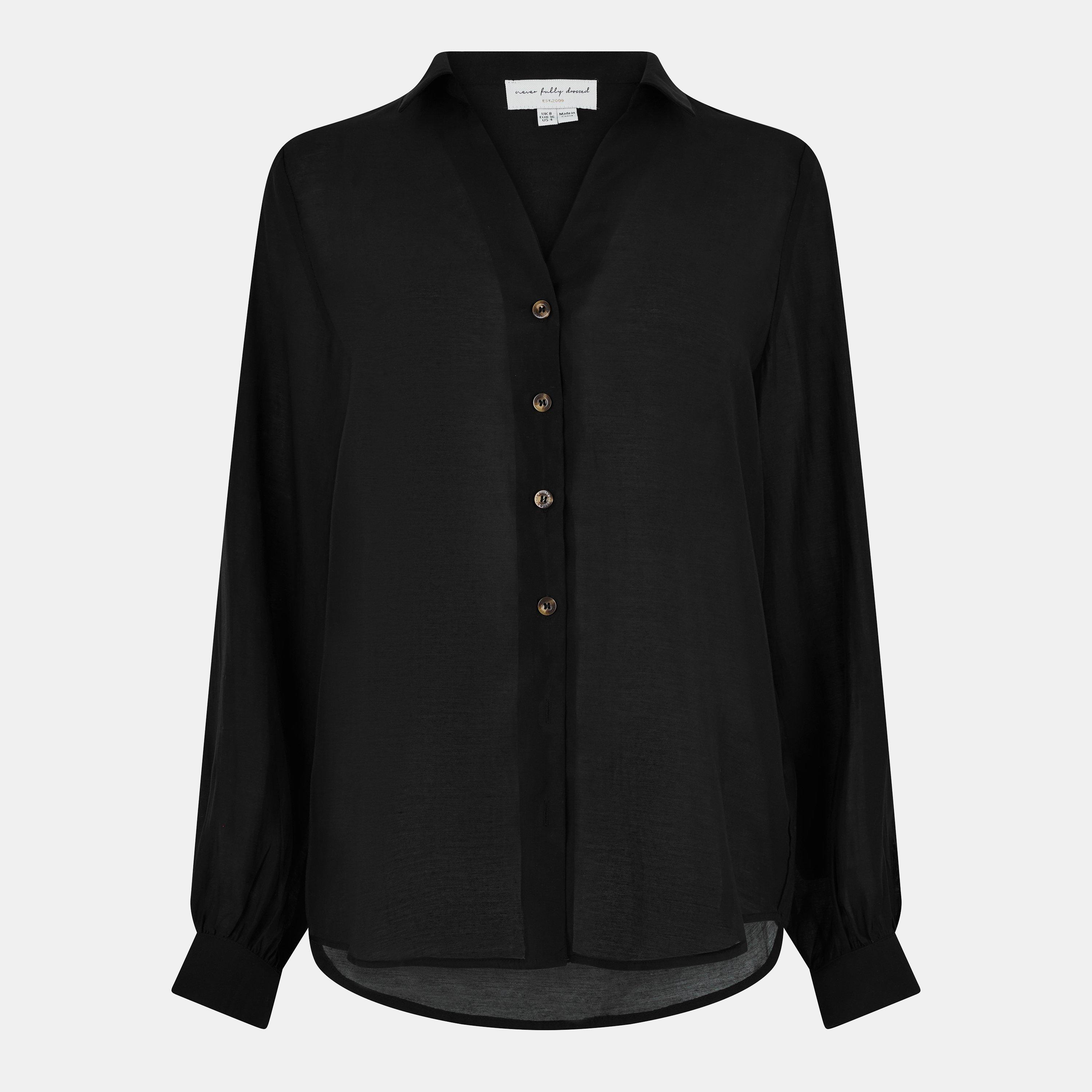 Never Fully Dressed Miley Shirt - Black - Size 10 (S)