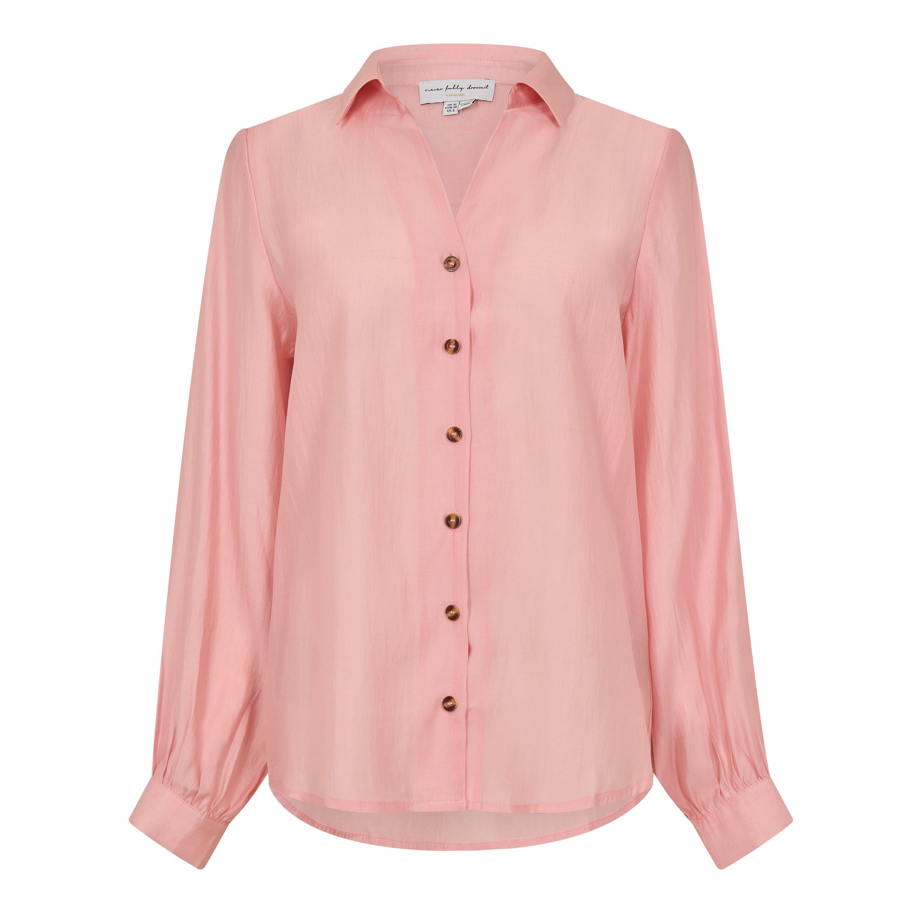 Never Fully Dressed Miley Shirt - Pink - Size 10 (S)