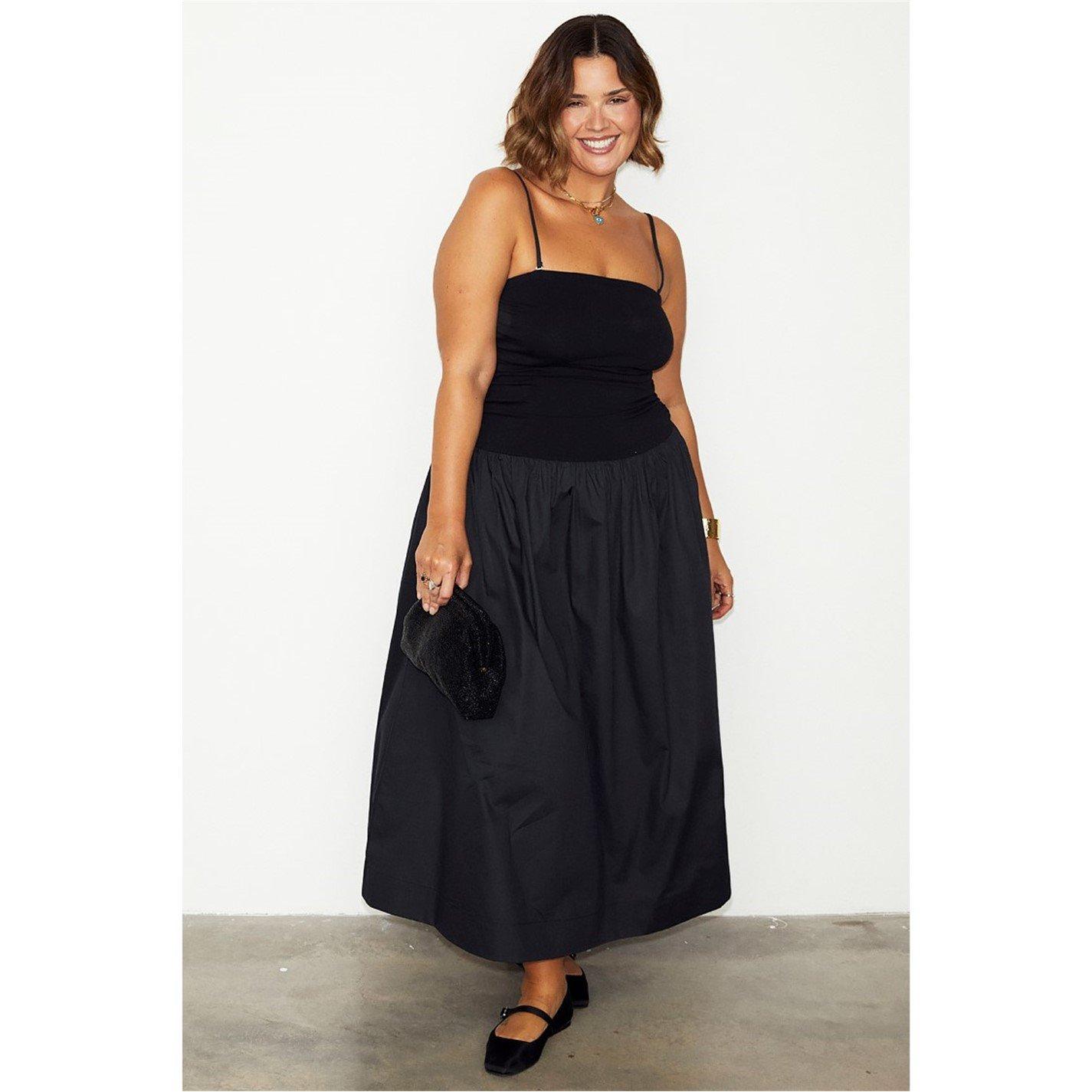 Black - Never Fully Dressed - Women's Lola Smock Dress - 6