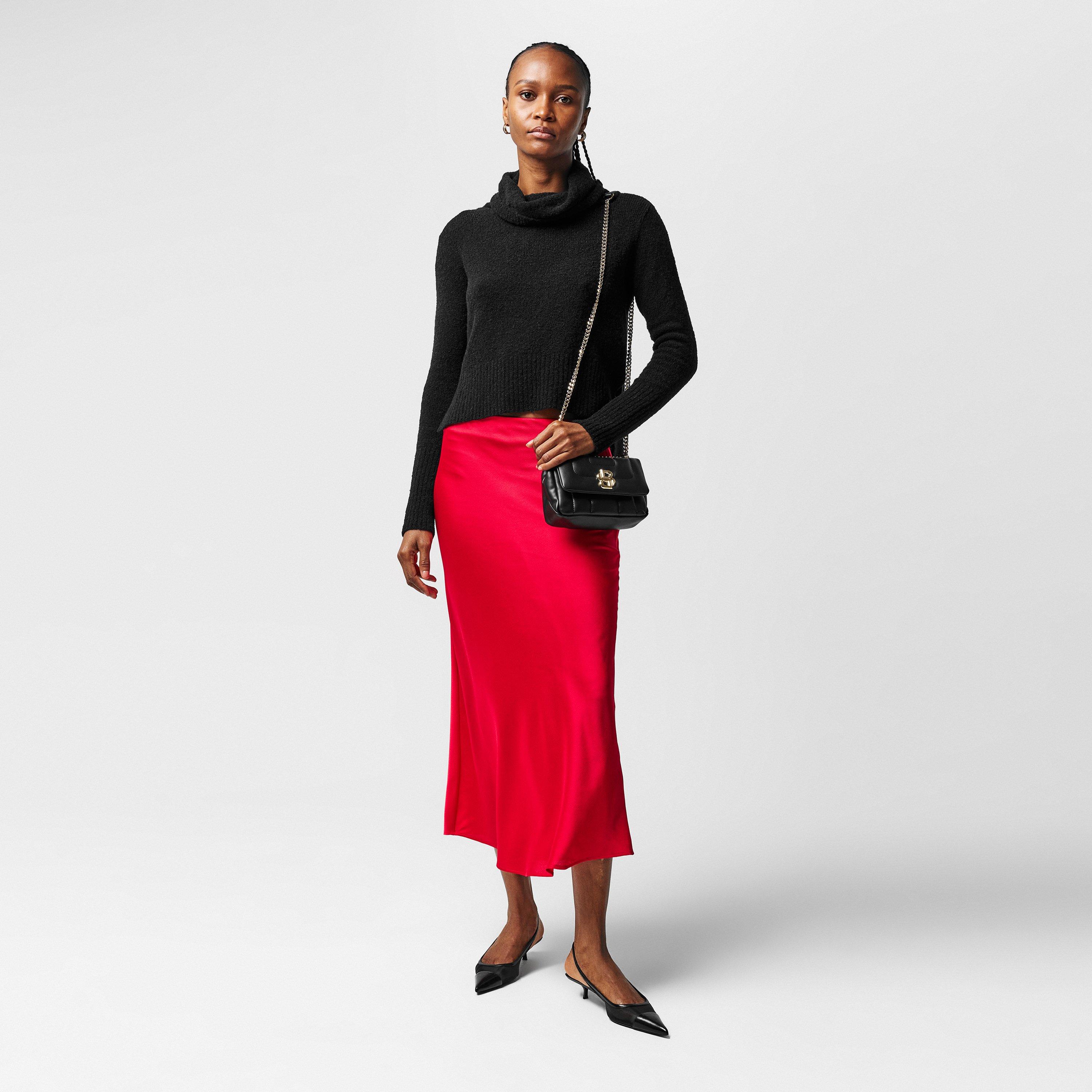 Dark Pink - Boss - Women's C Visos Tailored Pencil Midi Skirt - 4
