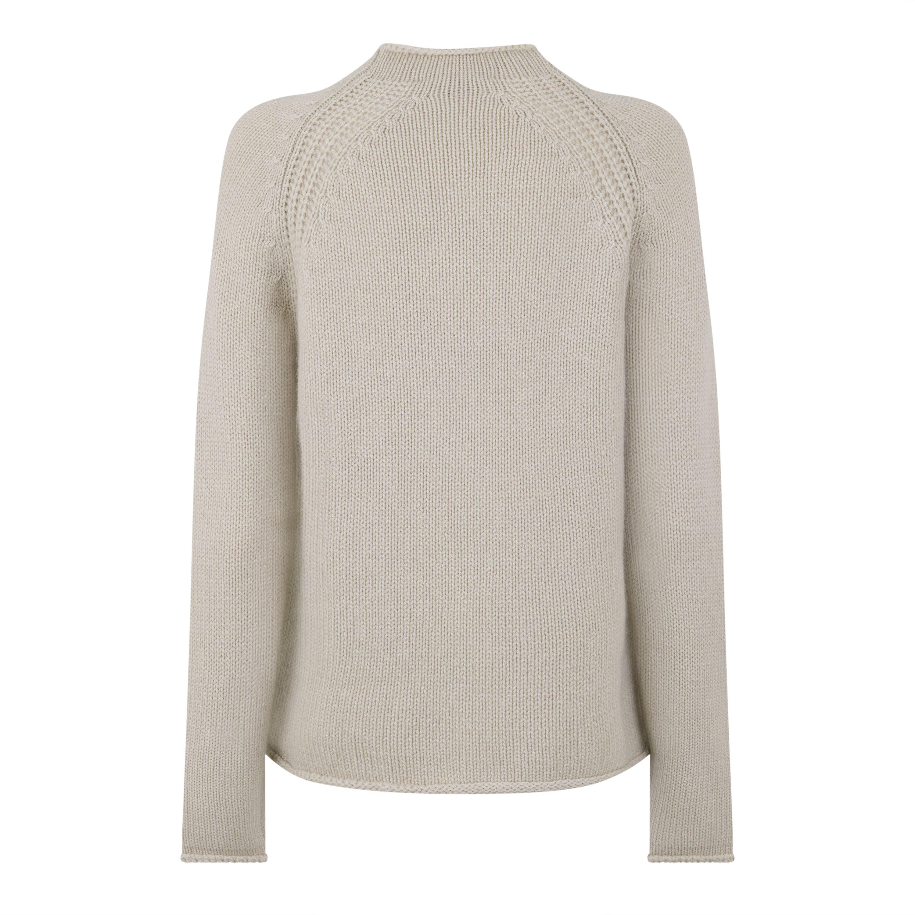 Sand - Max Mara - Pico Cable-Knit Sweater - 6