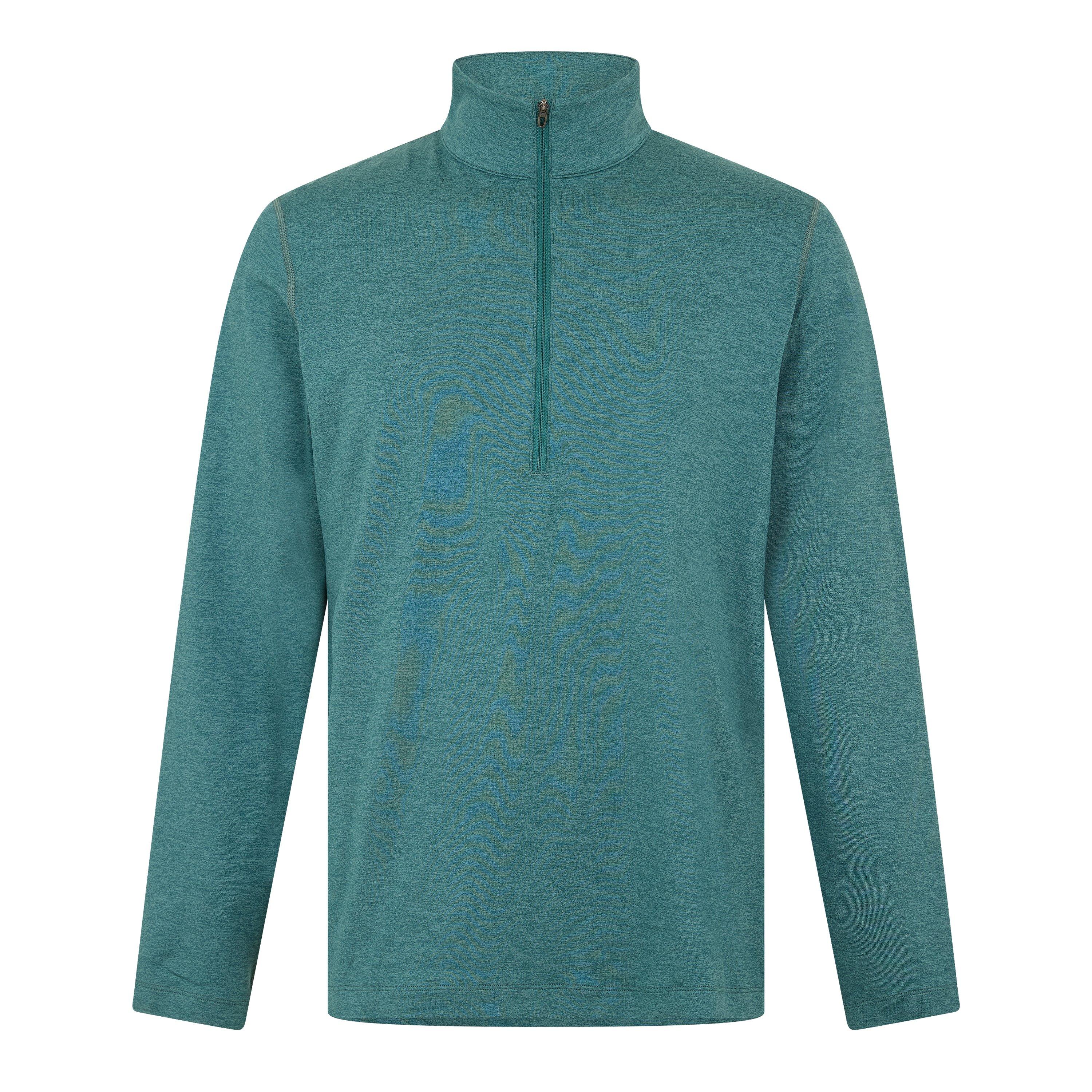 Soft Jersey Half Zip Top