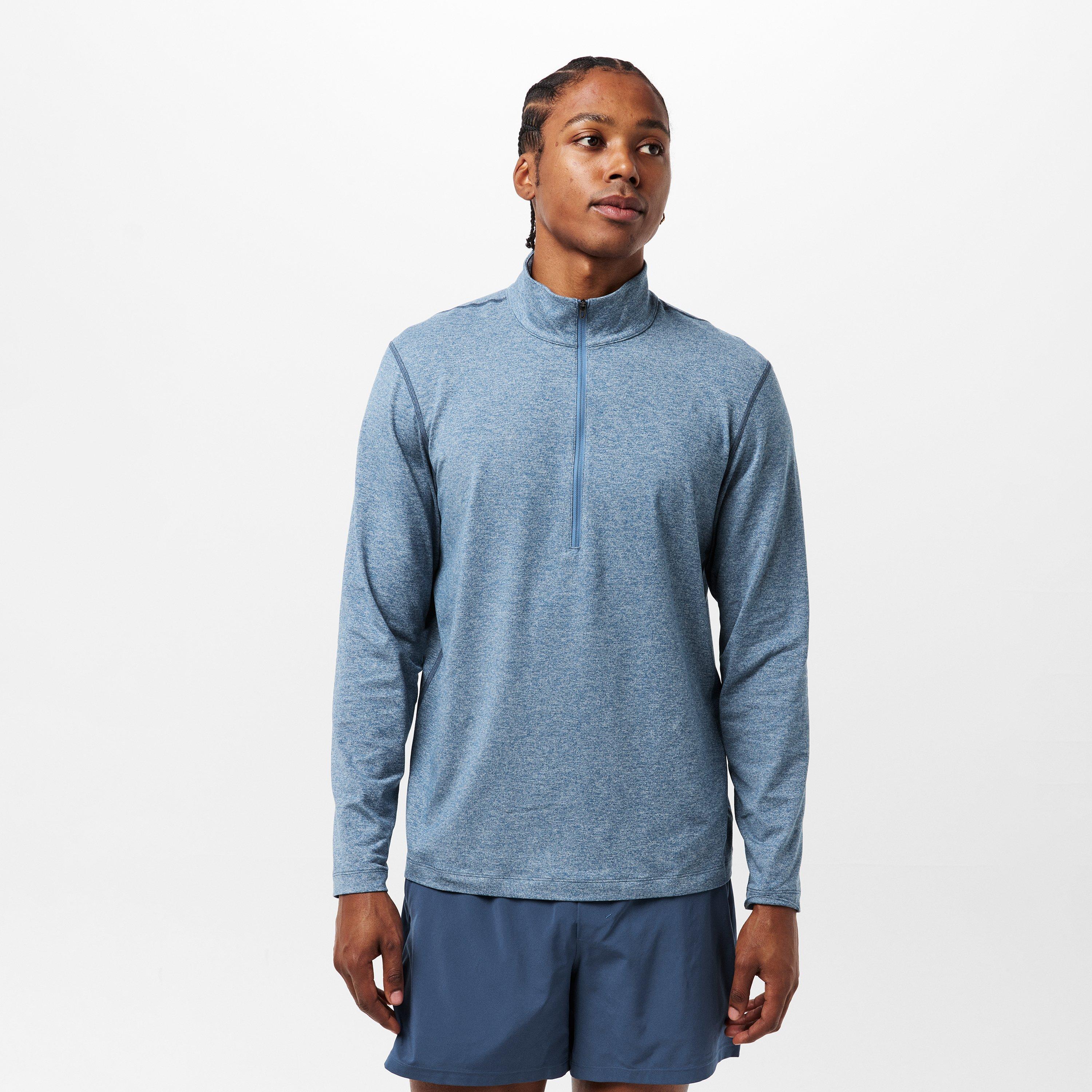 Blu Dve Gry - Lululemon - Soft Jersey Half Zip Top - 3