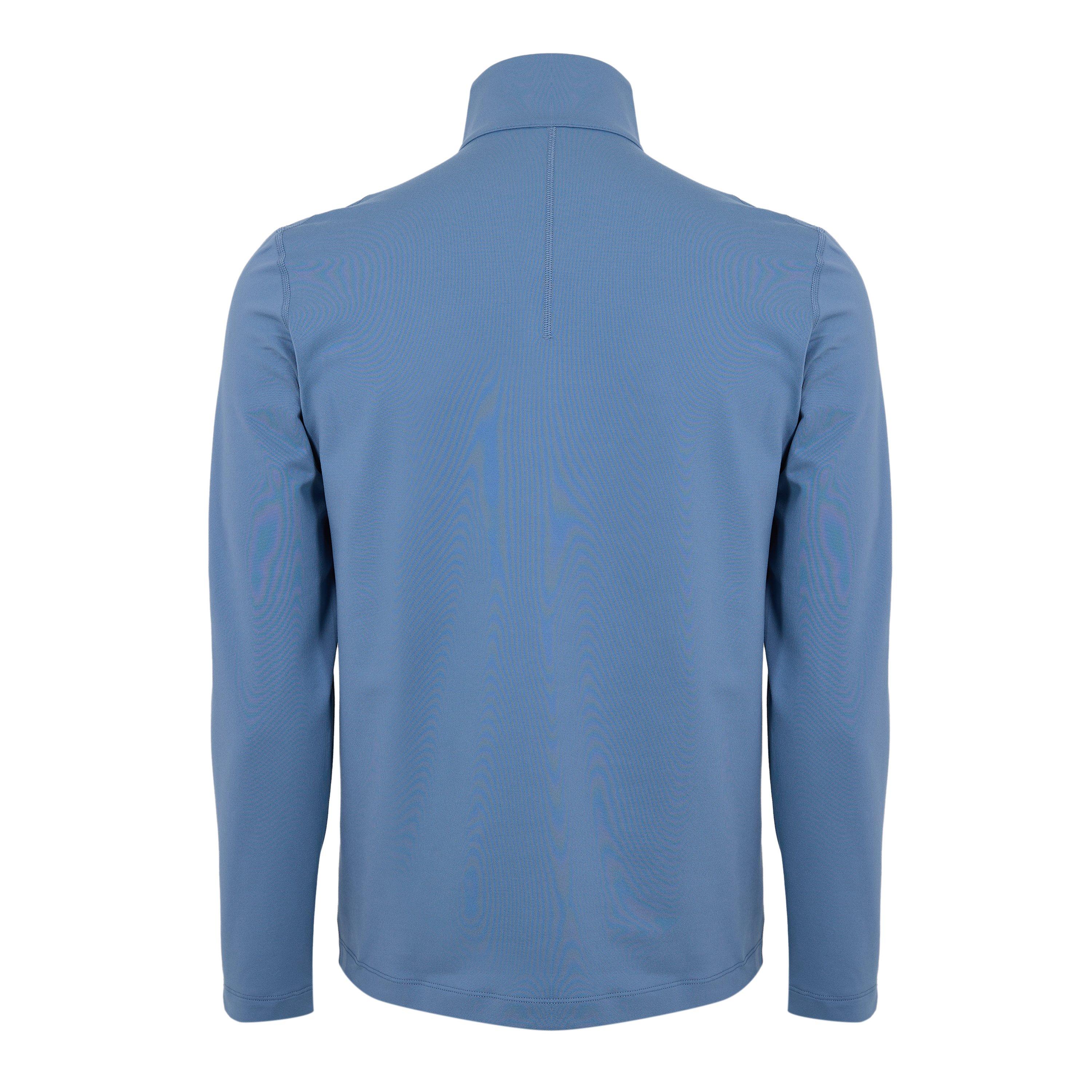 Steel Blue - Lululemon - Soft Jersey Half Zip Top - 2