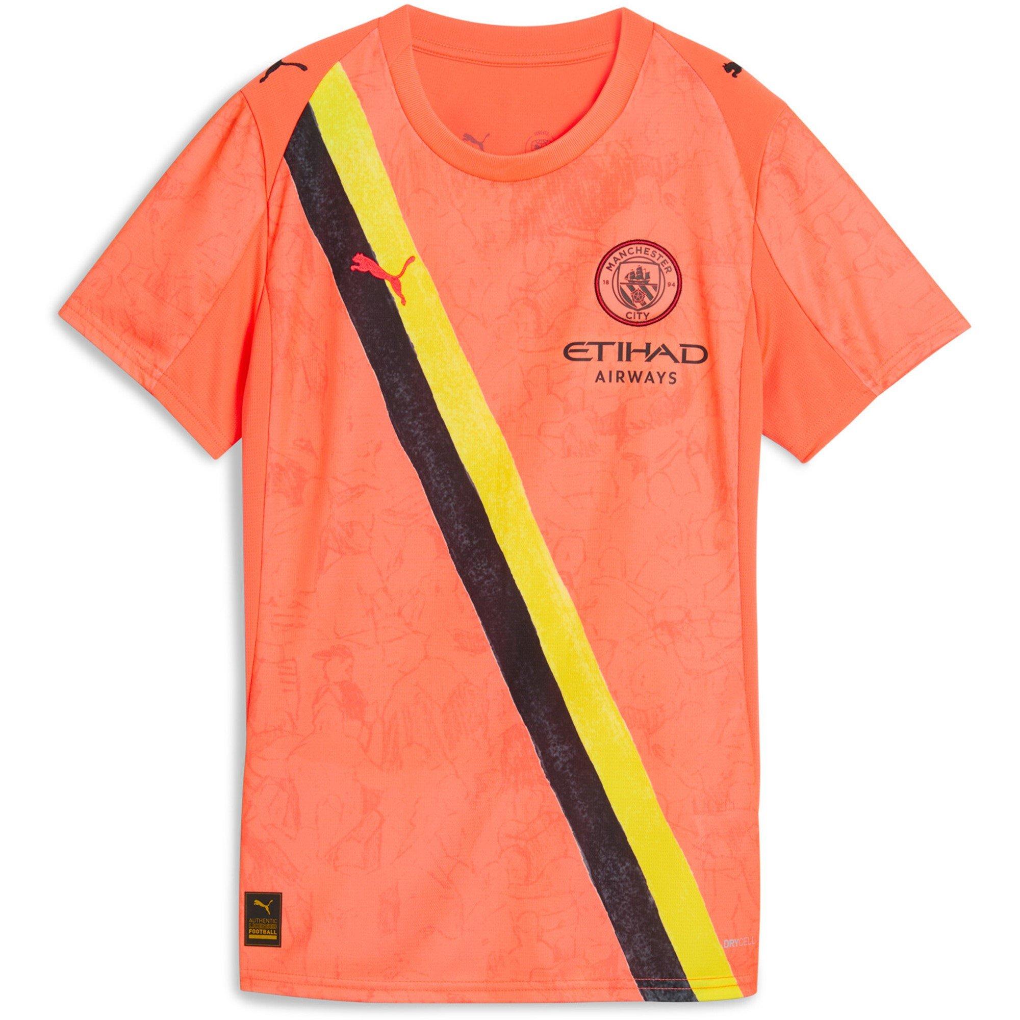 Puma Women's X Kidssuper Manchester City Goalkeeper Shirt 2025 2026 - Neon Sun - 12 (M)