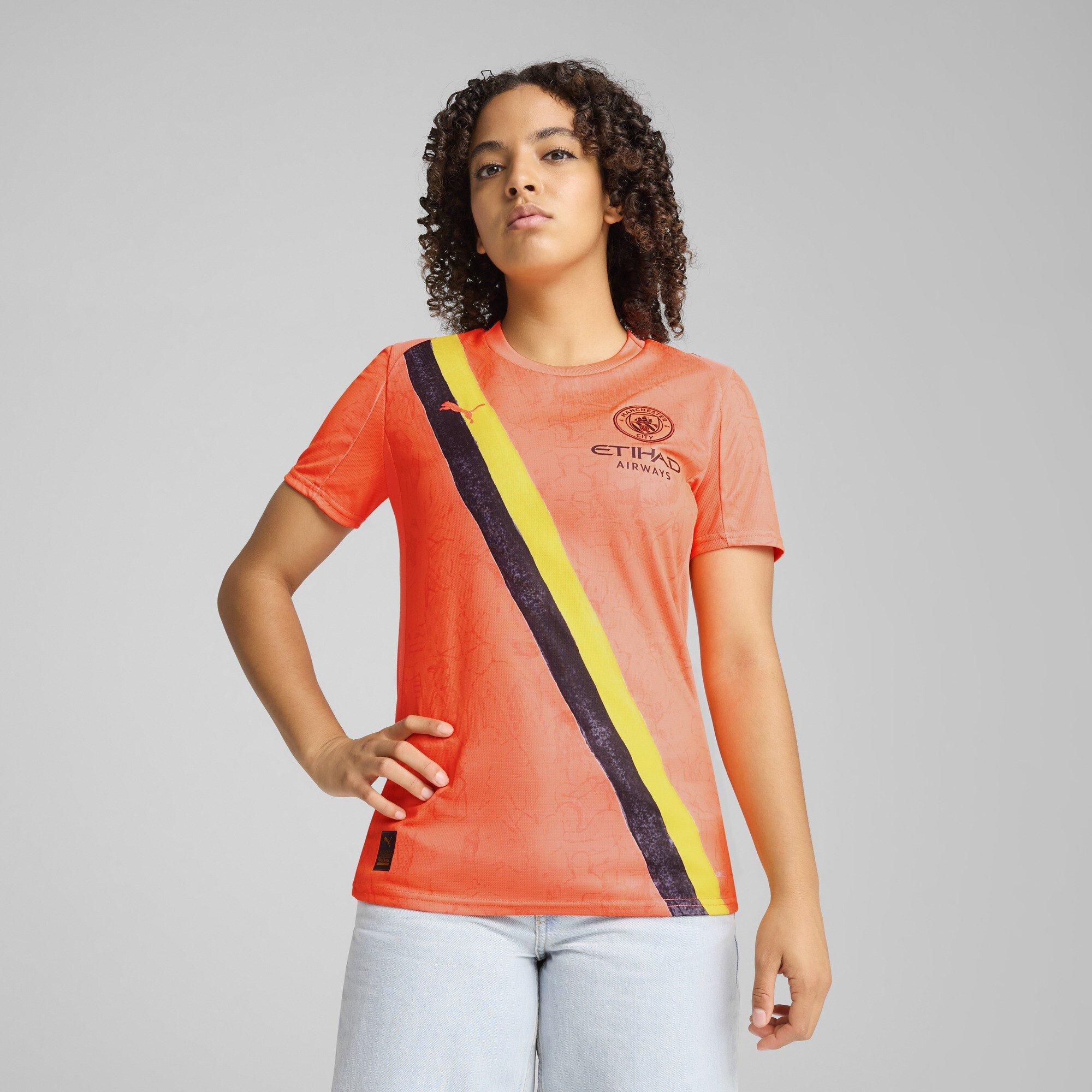 Neon Sun - Puma - x KidsSuper Manchester City Goalkeeper Shirt 2025 2026 Womens - 3