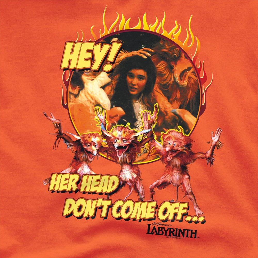 Orange - Other - Labyrinth Head Dont Come Off T Shirt Orange - 2
