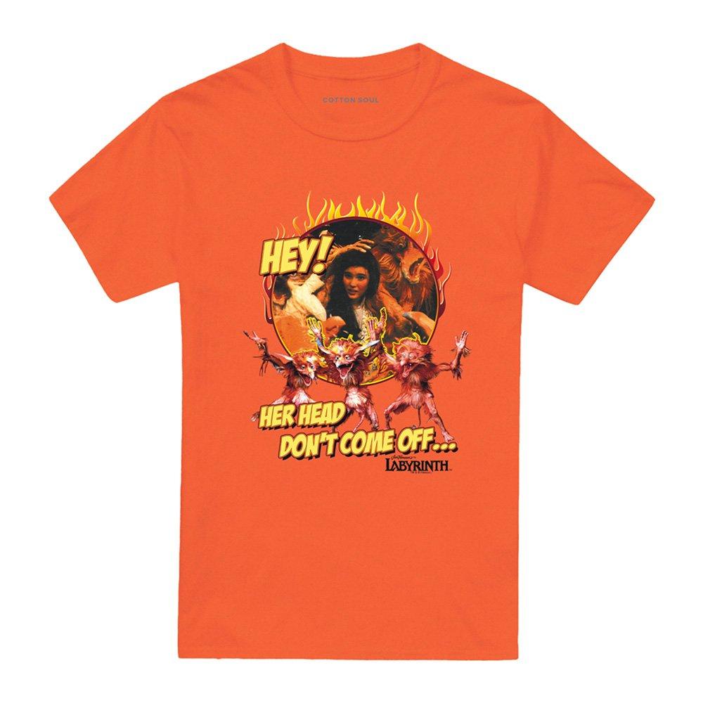 Orange - Other - Labyrinth Head Dont Come Off T Shirt Orange - 4